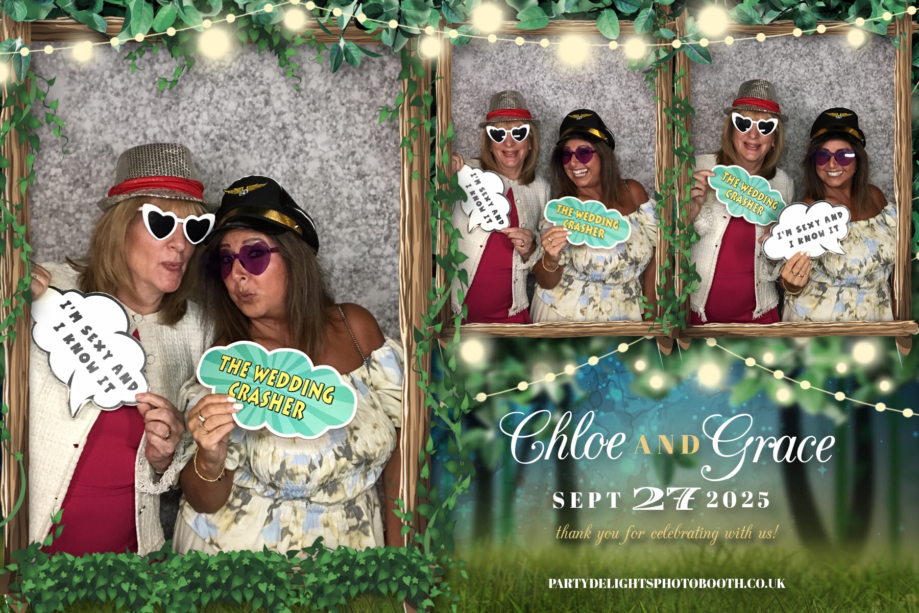 Chloe & Grace’s Wedding | View more photos from the event at gallery.partydelightsphotobooth.co.uk/u/PartyDelightsPhotoBooth/Chloe-Grace’s-Wedding