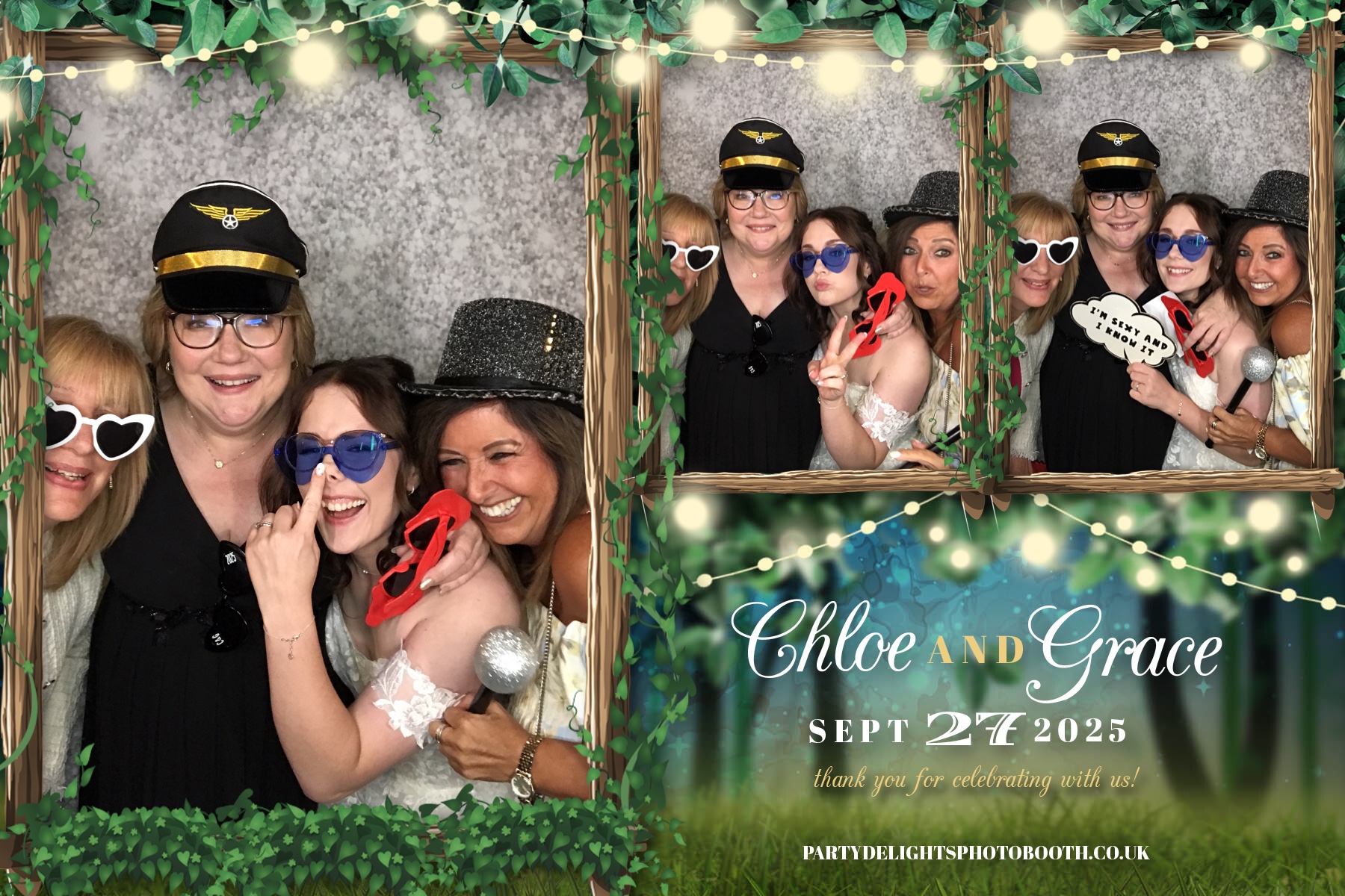 Chloe & Grace’s Wedding | View more photos from the event at gallery.partydelightsphotobooth.co.uk/u/PartyDelightsPhotoBooth/Chloe-Grace’s-Wedding
