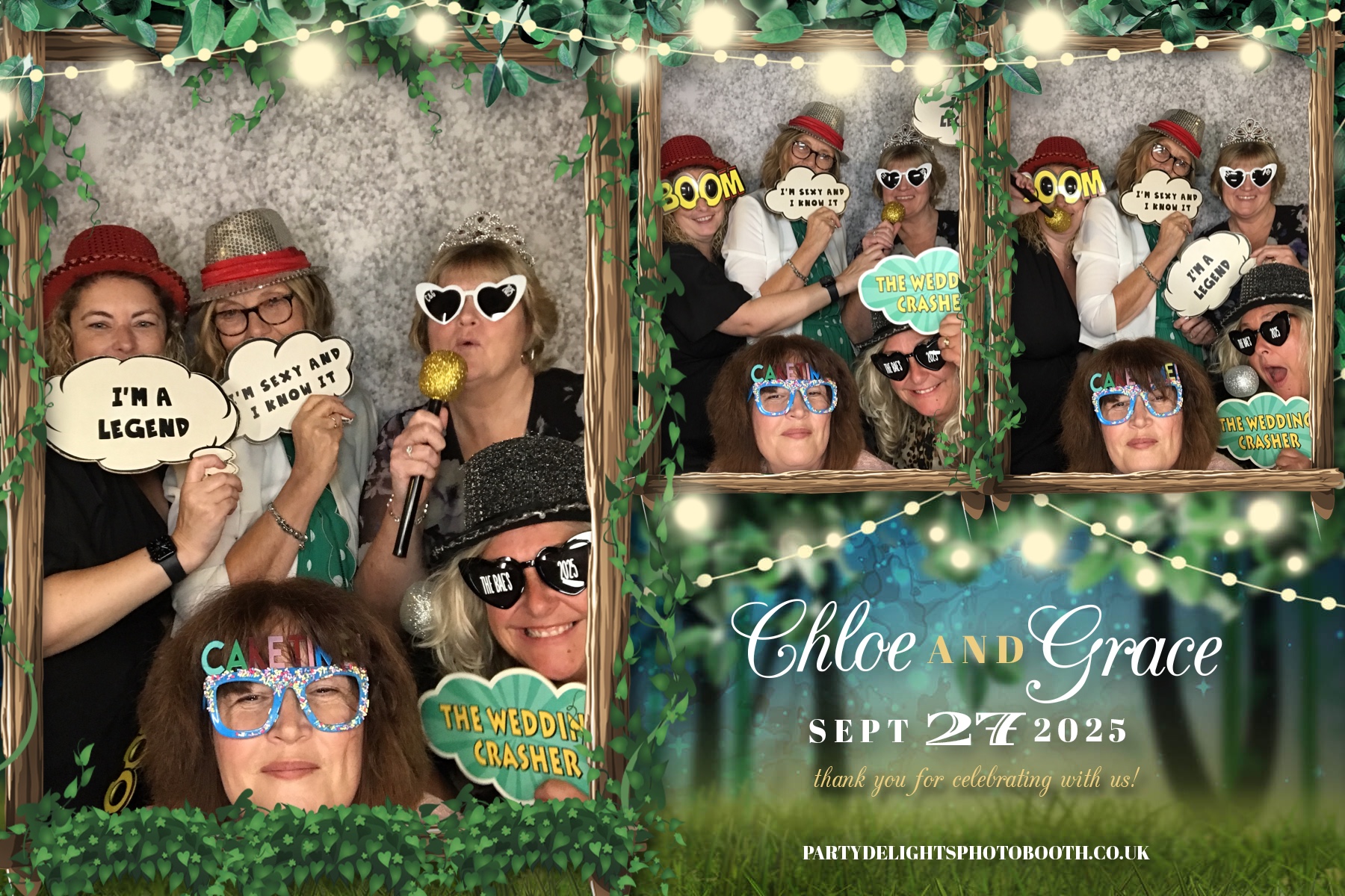 Chloe & Grace’s Wedding | View more photos from the event at gallery.partydelightsphotobooth.co.uk/u/PartyDelightsPhotoBooth/Chloe-Grace’s-Wedding