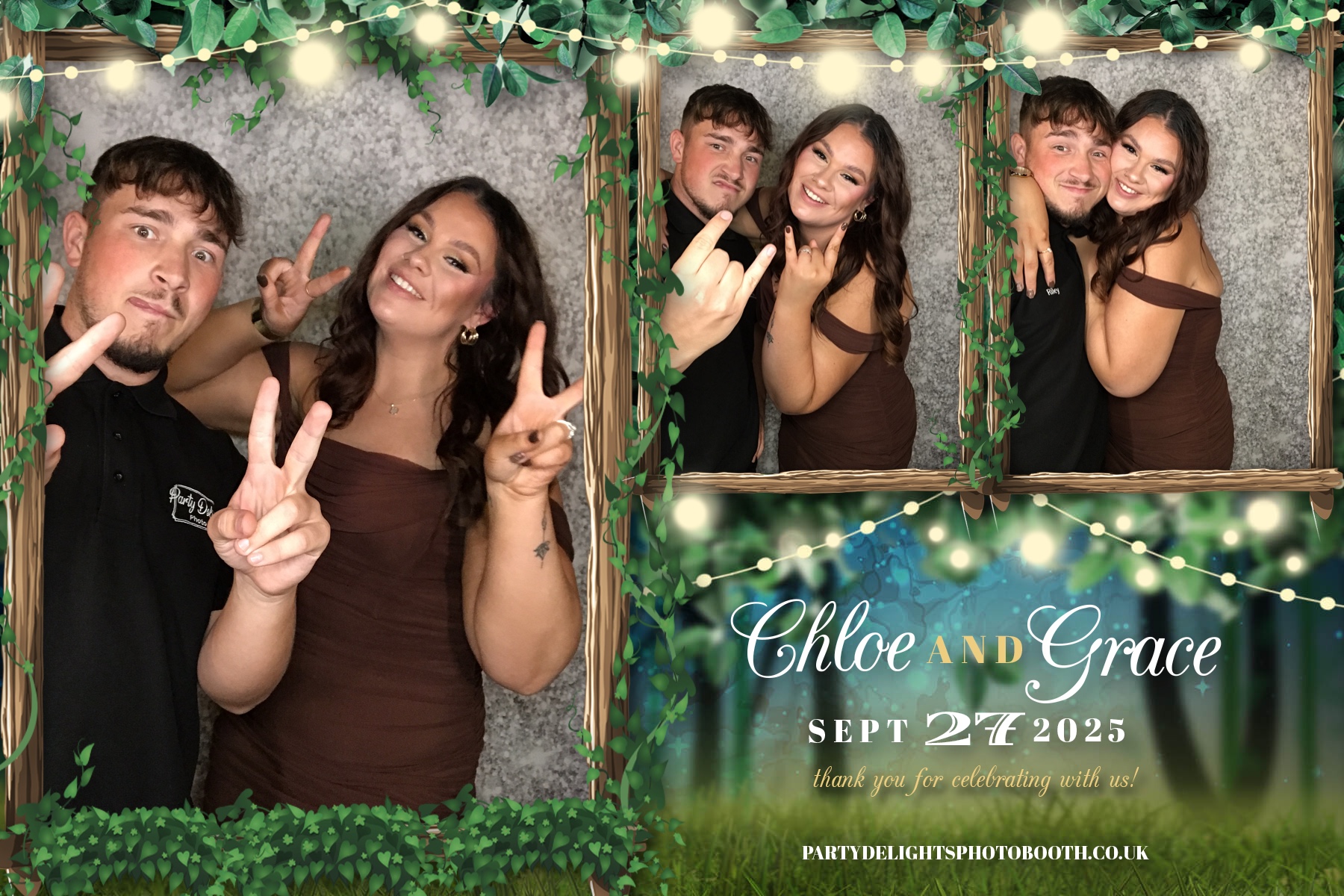 Chloe & Grace’s Wedding | View more photos from the event at gallery.partydelightsphotobooth.co.uk/u/PartyDelightsPhotoBooth/Chloe-Grace’s-Wedding