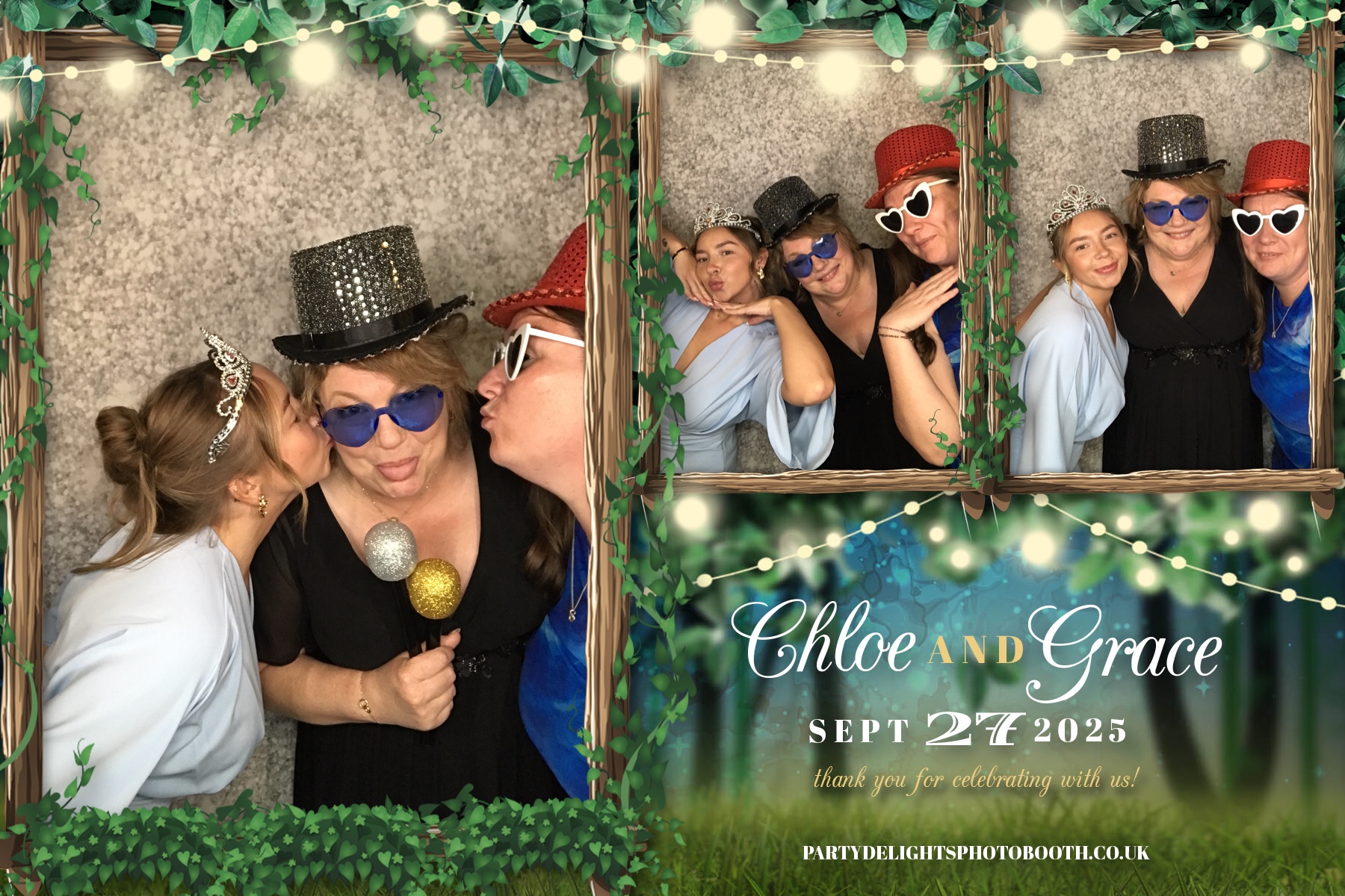 Chloe & Grace’s Wedding | View more photos from the event at gallery.partydelightsphotobooth.co.uk/u/PartyDelightsPhotoBooth/Chloe-Grace’s-Wedding