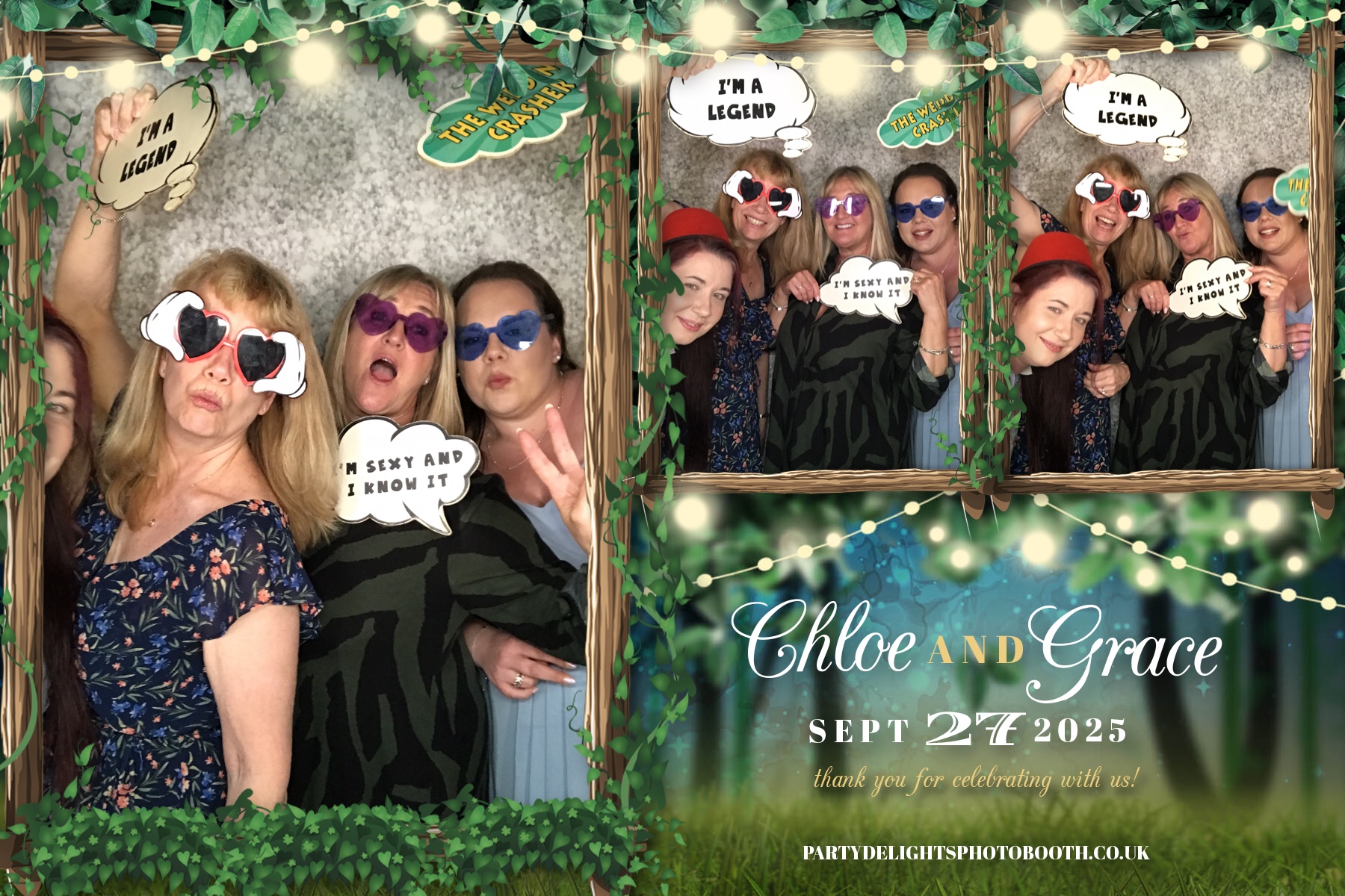 Chloe & Grace’s Wedding | View more photos from the event at gallery.partydelightsphotobooth.co.uk/u/PartyDelightsPhotoBooth/Chloe-Grace’s-Wedding