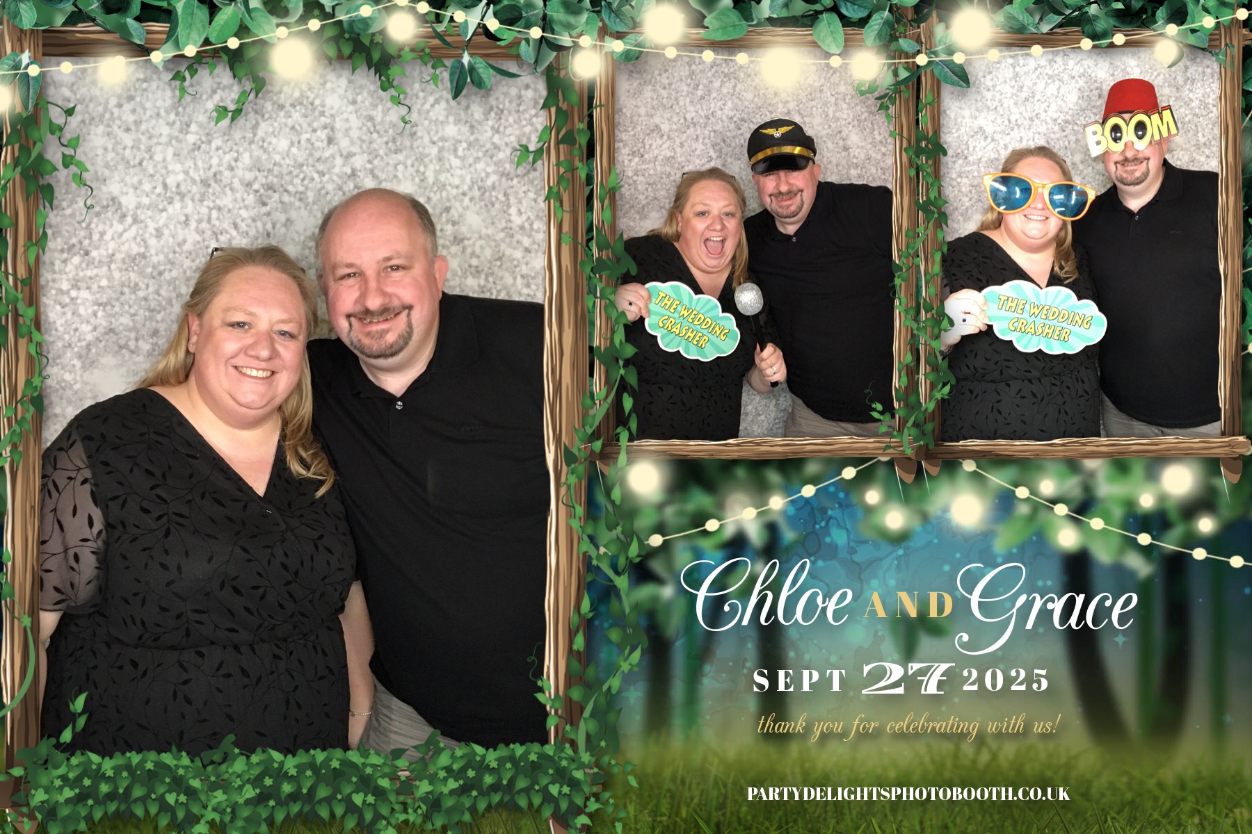 Chloe & Grace’s Wedding | View more photos from the event at gallery.partydelightsphotobooth.co.uk/u/PartyDelightsPhotoBooth/Chloe-Grace’s-Wedding