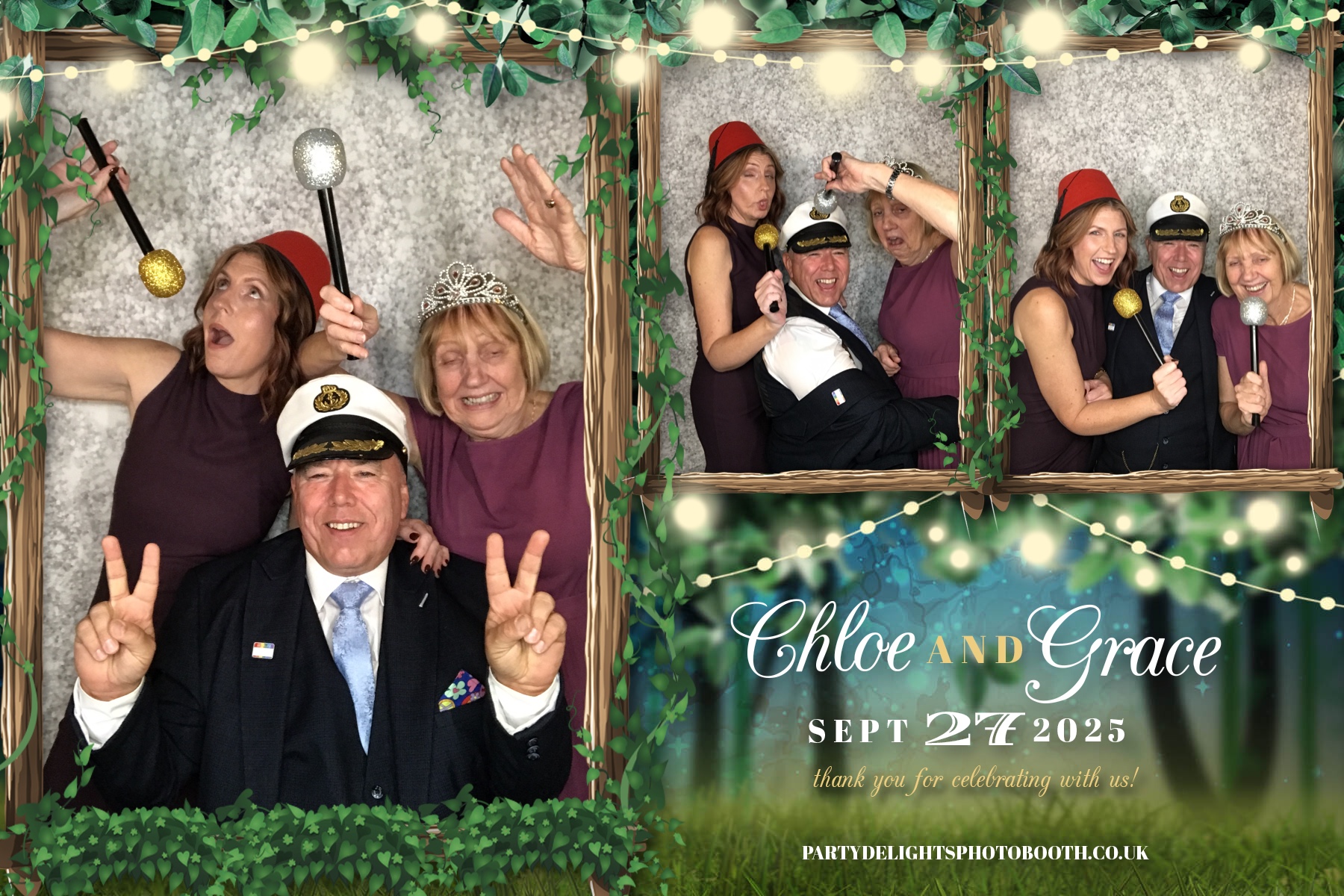 Chloe & Grace’s Wedding | View more photos from the event at gallery.partydelightsphotobooth.co.uk/u/PartyDelightsPhotoBooth/Chloe-Grace’s-Wedding