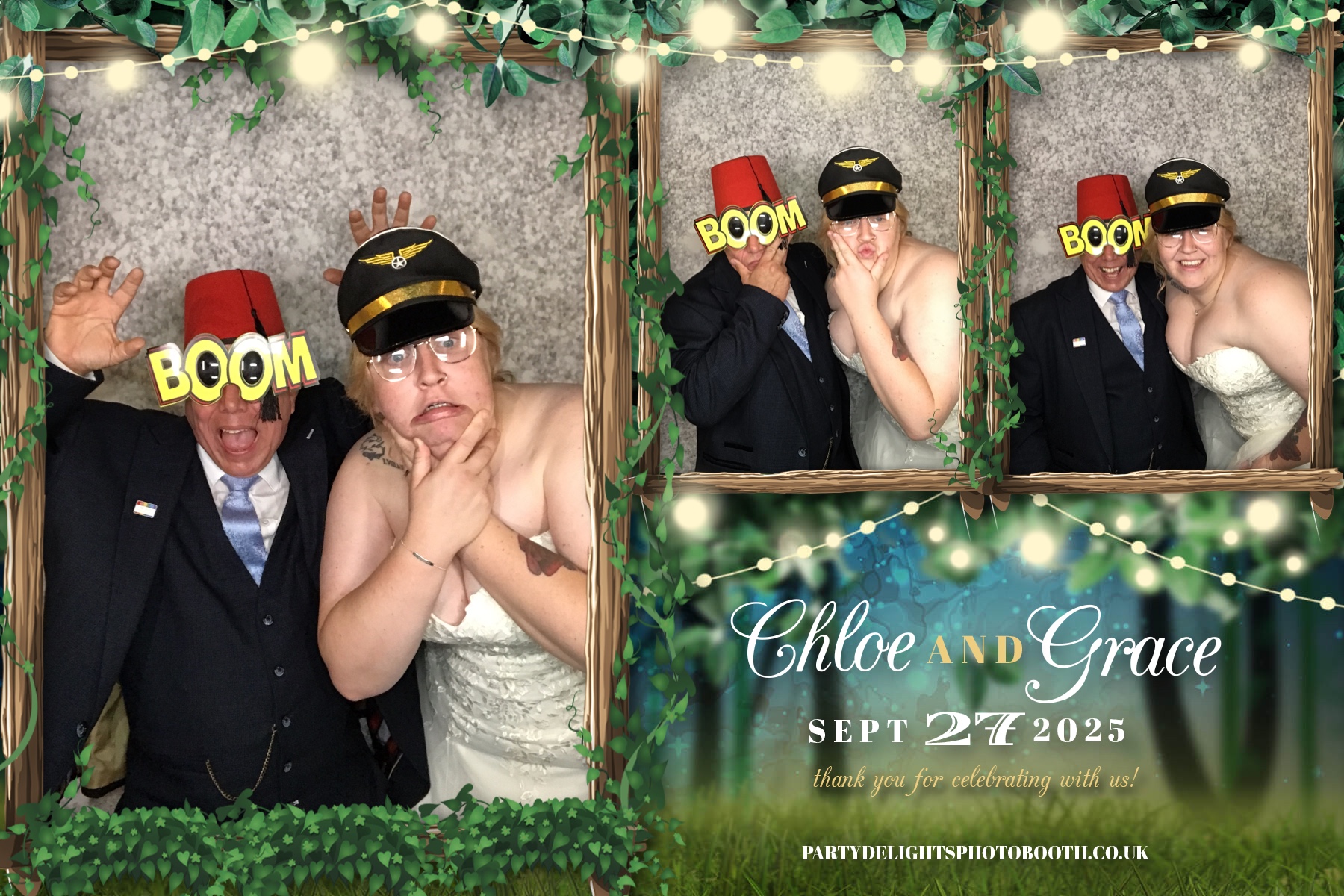 Chloe & Grace’s Wedding | View more photos from the event at gallery.partydelightsphotobooth.co.uk/u/PartyDelightsPhotoBooth/Chloe-Grace’s-Wedding