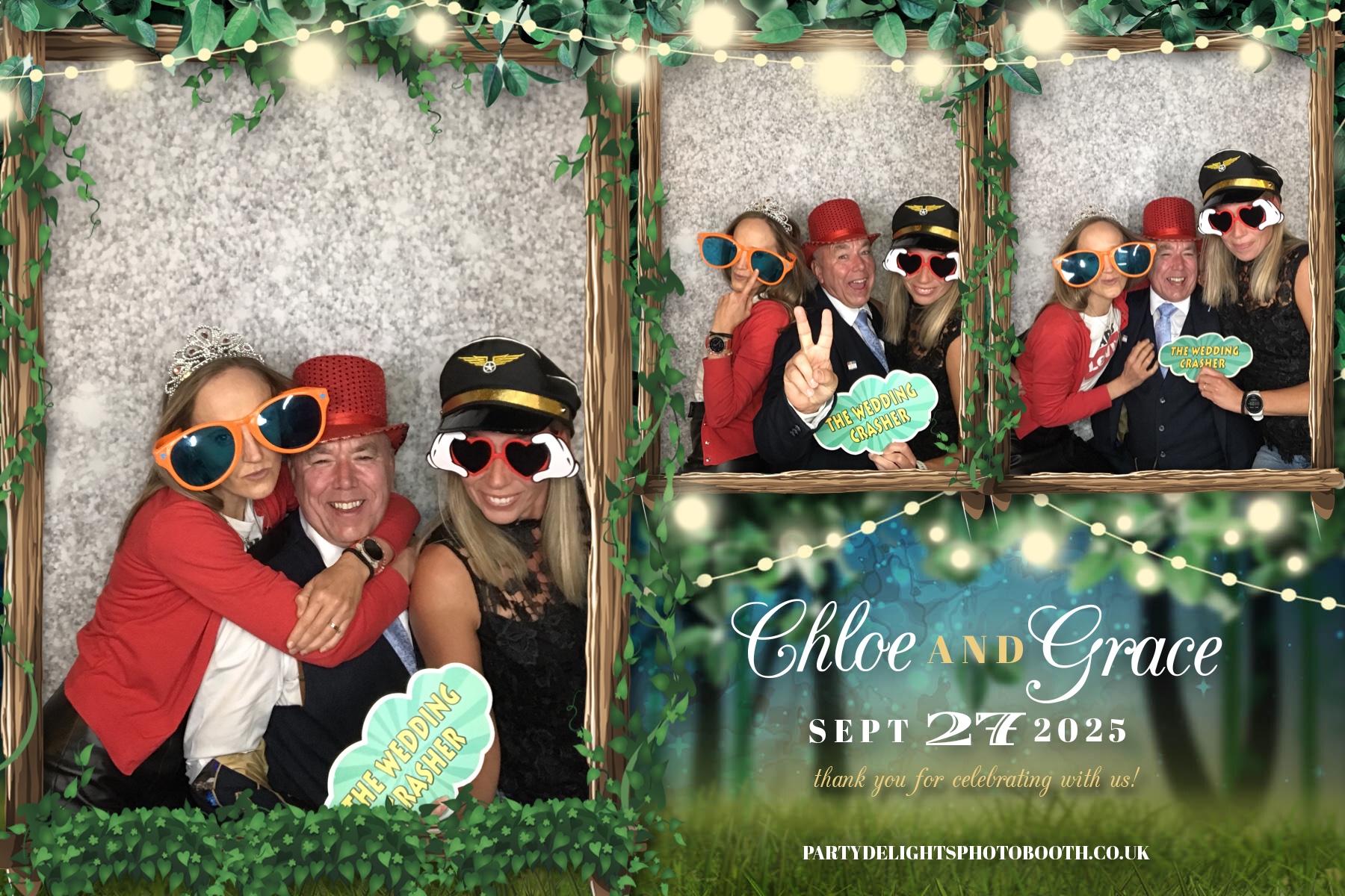 Chloe & Grace’s Wedding | View more photos from the event at gallery.partydelightsphotobooth.co.uk/u/PartyDelightsPhotoBooth/Chloe-Grace’s-Wedding