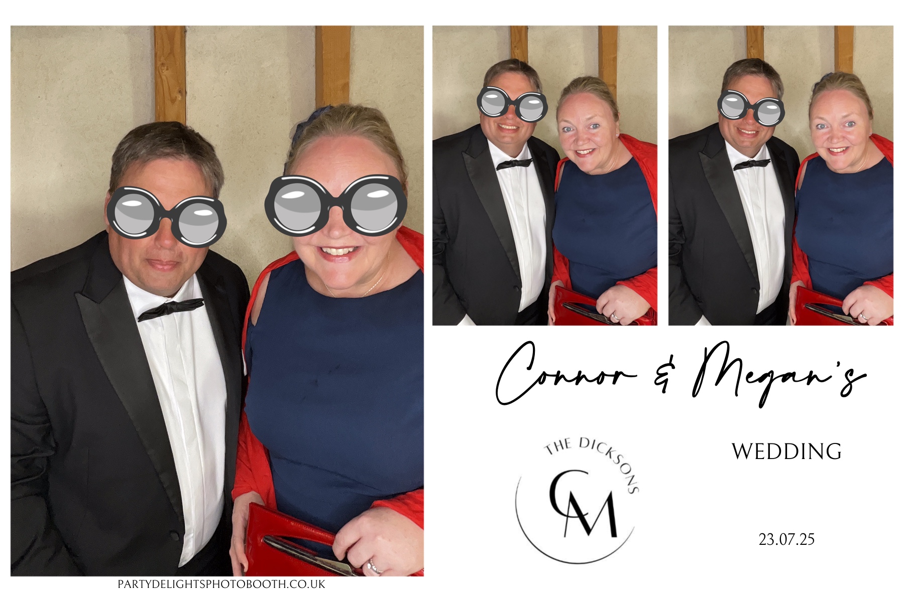 Connor and Megan's Wedding | View more photos from the event at gallery.partydelightsphotobooth.co.uk/u/PartyDelightsPhotoBooth/Connor-and-Megans-Wedding