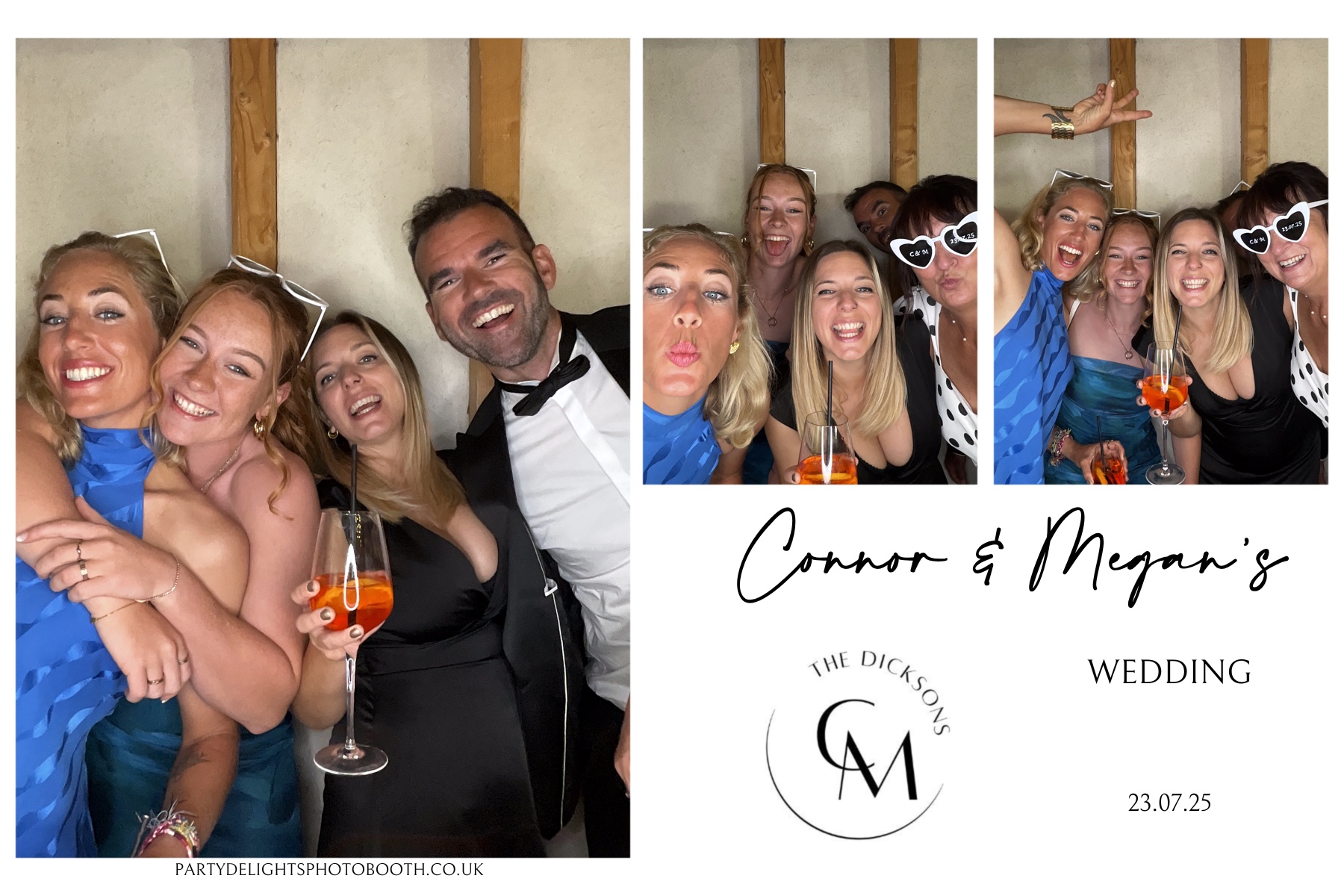 Connor and Megan's Wedding | View more photos from the event at gallery.partydelightsphotobooth.co.uk/u/PartyDelightsPhotoBooth/Connor-and-Megans-Wedding