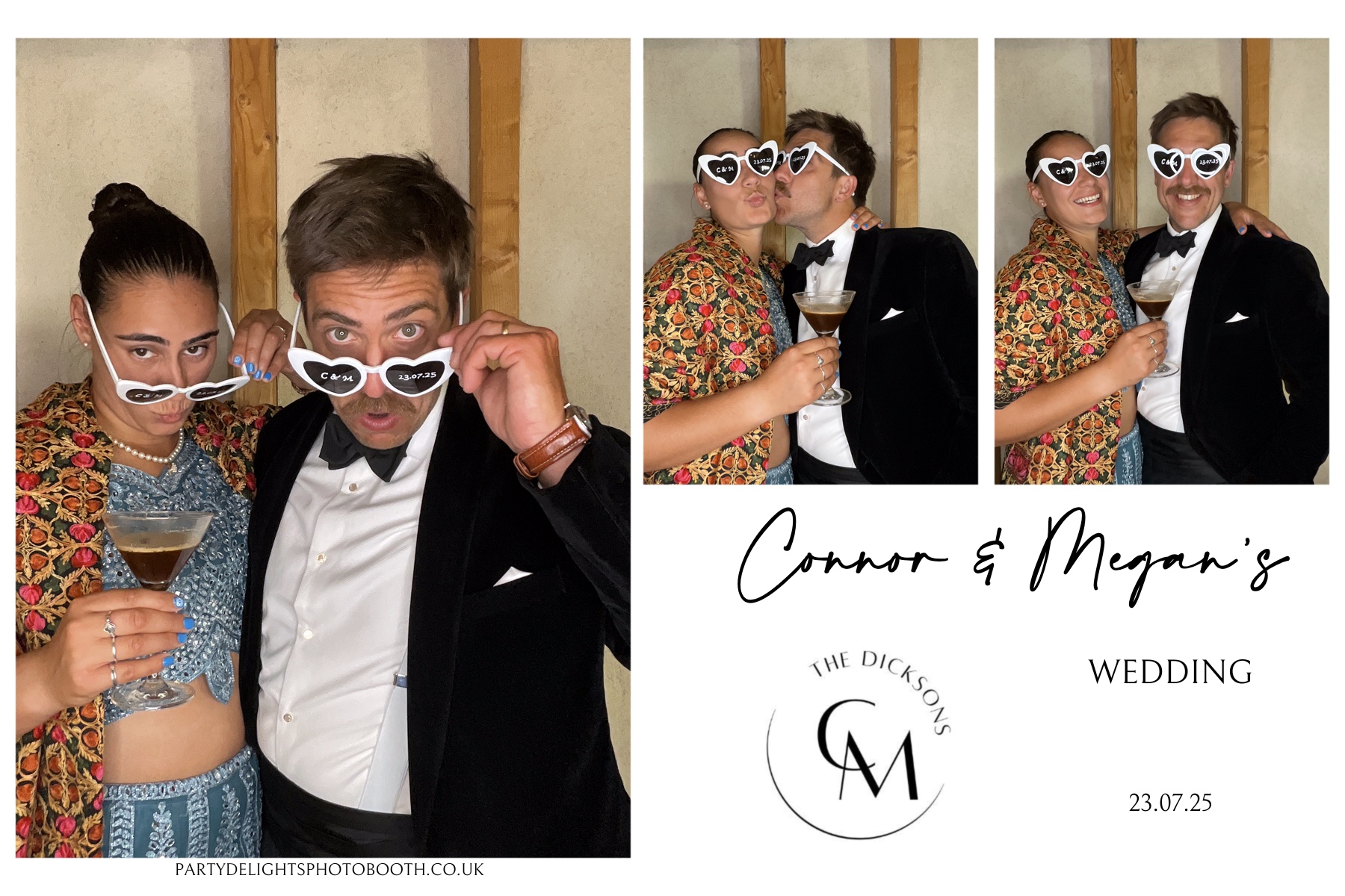 Connor and Megan's Wedding | View more photos from the event at gallery.partydelightsphotobooth.co.uk/u/PartyDelightsPhotoBooth/Connor-and-Megans-Wedding