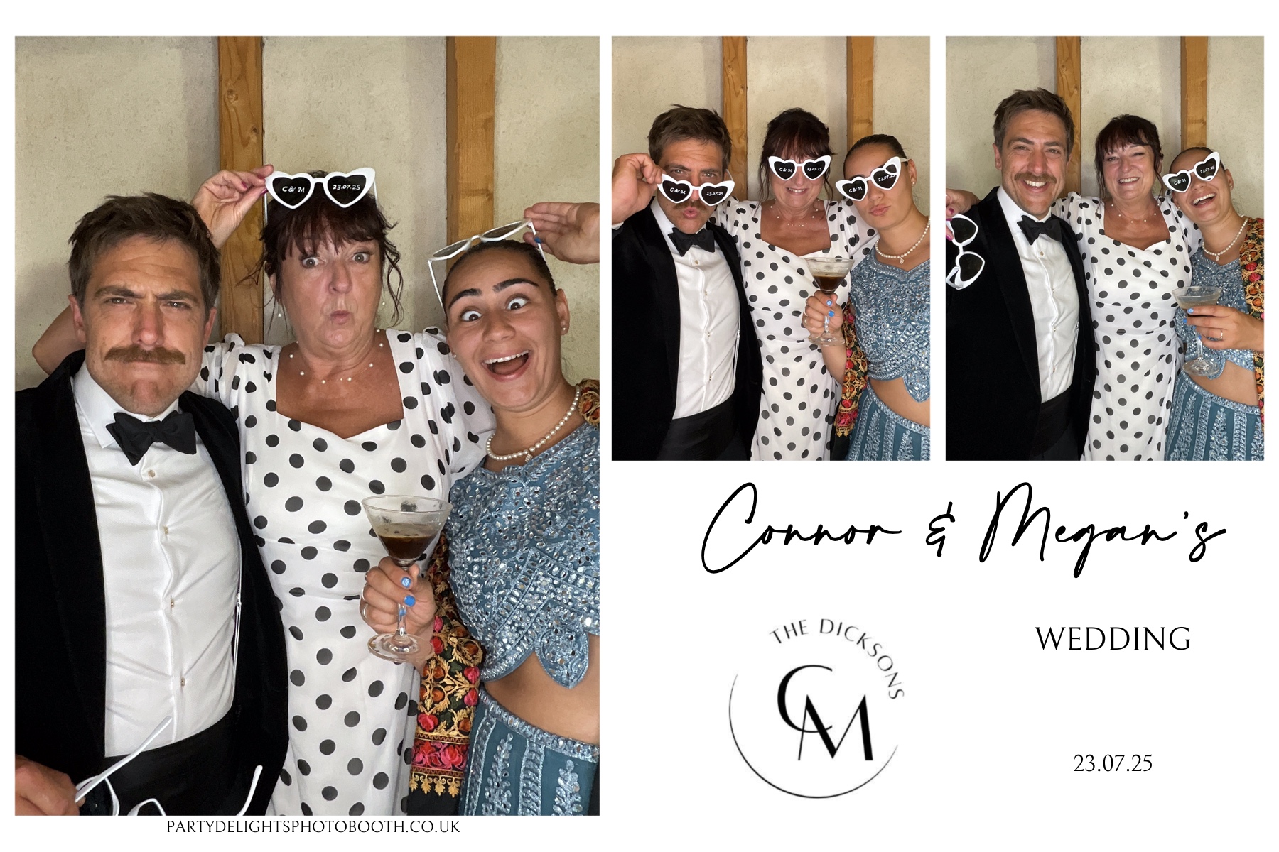 Connor and Megan's Wedding | View more photos from the event at gallery.partydelightsphotobooth.co.uk/u/PartyDelightsPhotoBooth/Connor-and-Megans-Wedding
