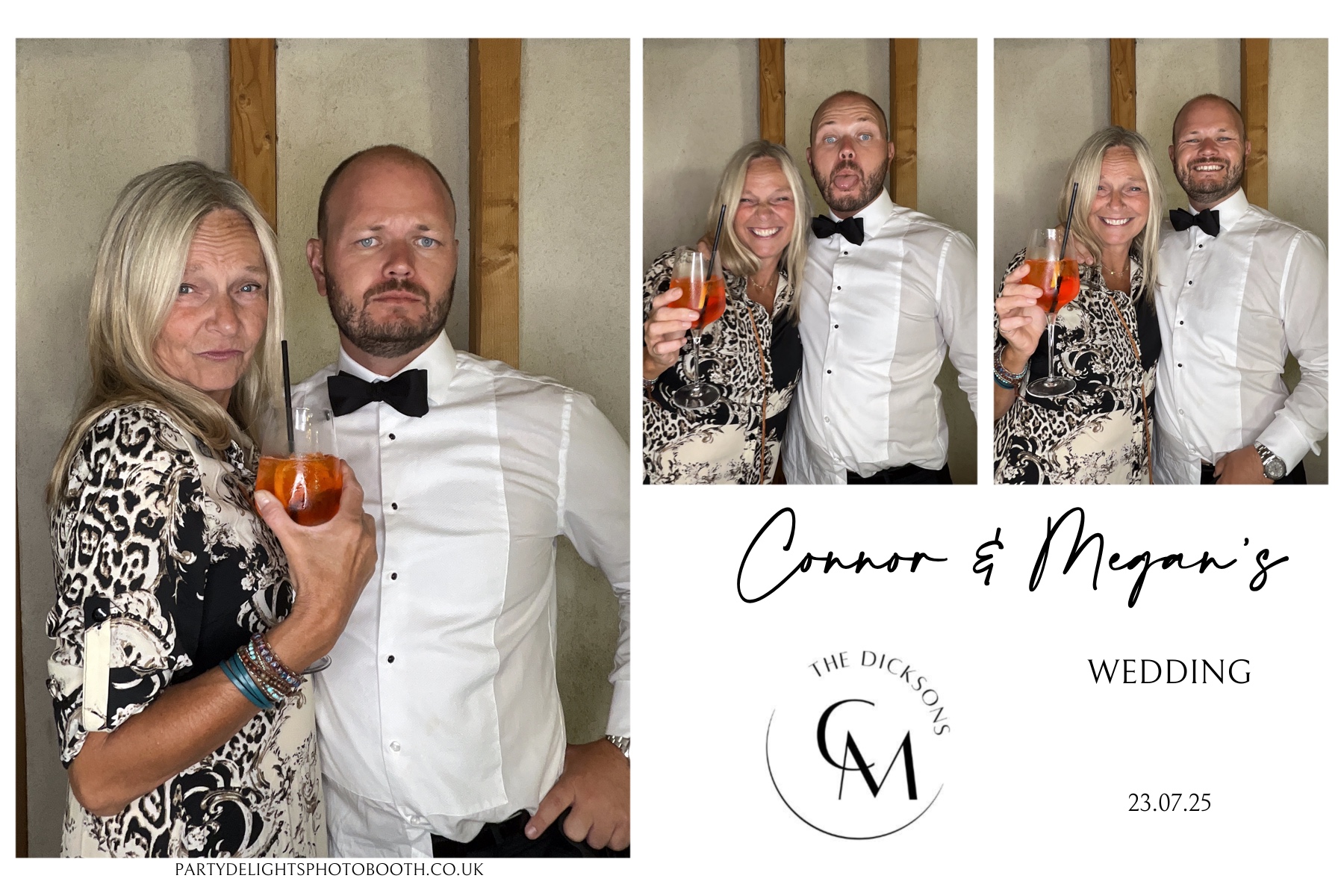 Connor and Megan's Wedding | View more photos from the event at gallery.partydelightsphotobooth.co.uk/u/PartyDelightsPhotoBooth/Connor-and-Megans-Wedding