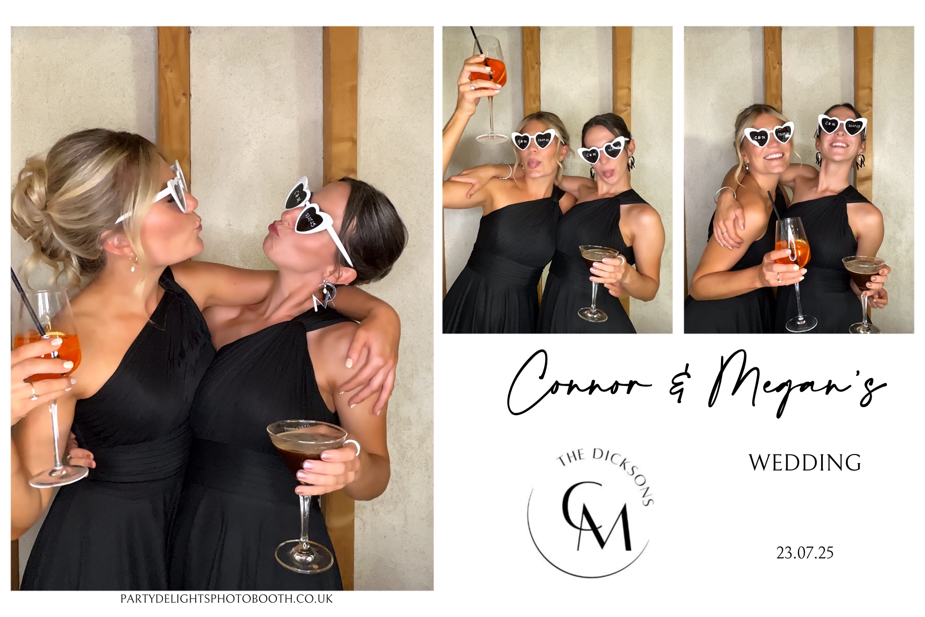 Connor and Megan's Wedding | View more photos from the event at gallery.partydelightsphotobooth.co.uk/u/PartyDelightsPhotoBooth/Connor-and-Megans-Wedding