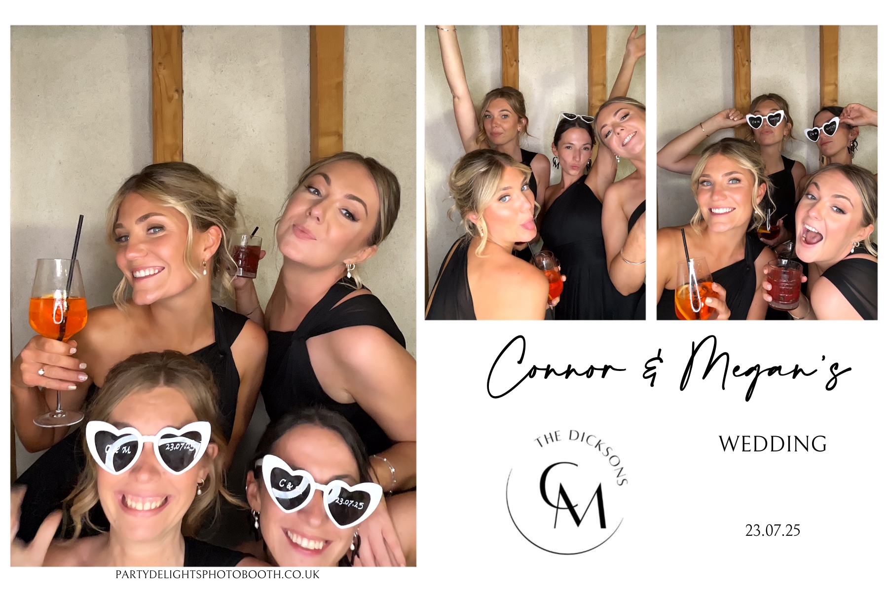 Connor and Megan's Wedding | View more photos from the event at gallery.partydelightsphotobooth.co.uk/u/PartyDelightsPhotoBooth/Connor-and-Megans-Wedding