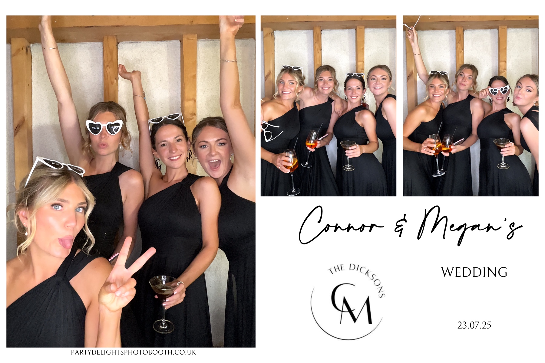Connor and Megan's Wedding | View more photos from the event at gallery.partydelightsphotobooth.co.uk/u/PartyDelightsPhotoBooth/Connor-and-Megans-Wedding