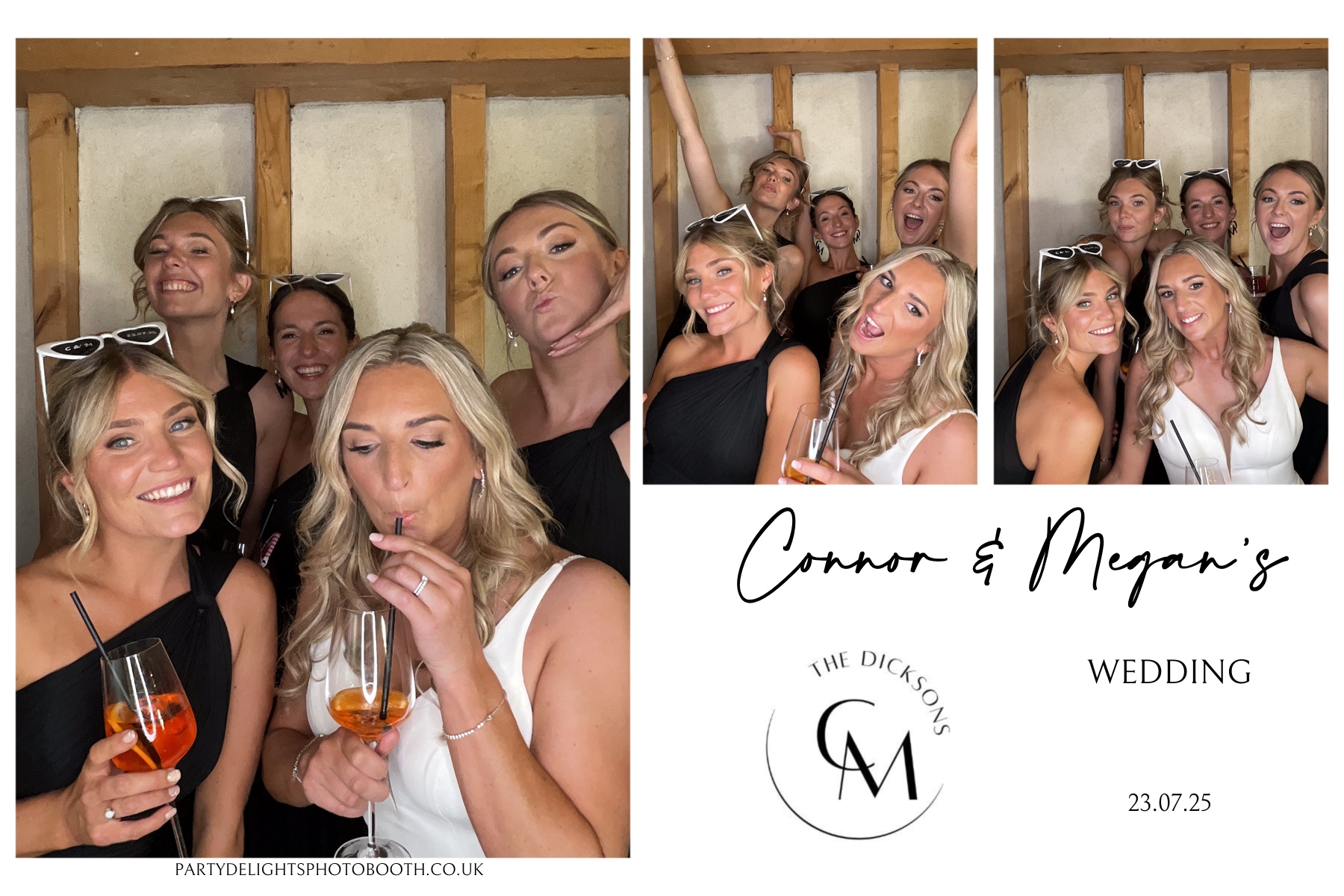 Connor and Megan's Wedding | View more photos from the event at gallery.partydelightsphotobooth.co.uk/u/PartyDelightsPhotoBooth/Connor-and-Megans-Wedding