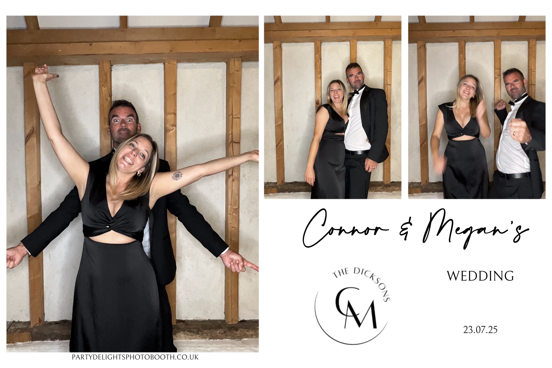 Connor and Megan's Wedding | View more photos from the event at gallery.partydelightsphotobooth.co.uk/u/PartyDelightsPhotoBooth/Connor-and-Megans-Wedding