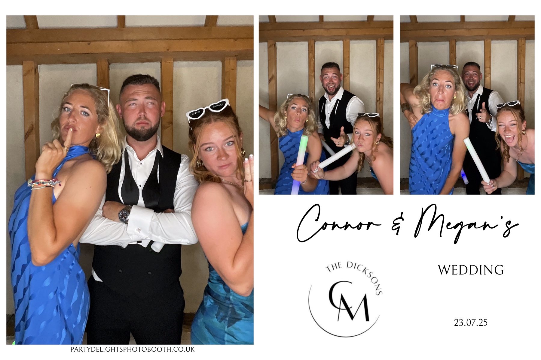 Connor and Megan's Wedding | View more photos from the event at gallery.partydelightsphotobooth.co.uk/u/PartyDelightsPhotoBooth/Connor-and-Megans-Wedding