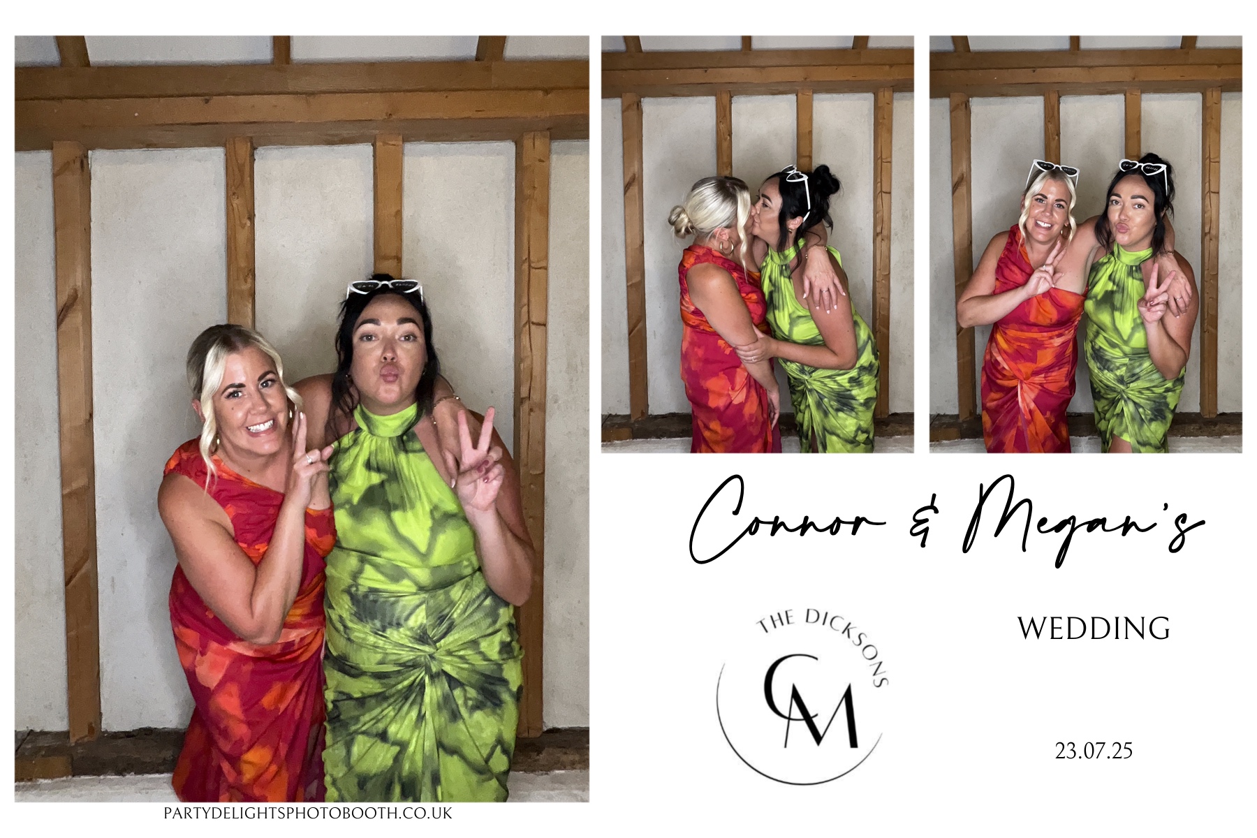 Connor and Megan's Wedding | View more photos from the event at gallery.partydelightsphotobooth.co.uk/u/PartyDelightsPhotoBooth/Connor-and-Megans-Wedding