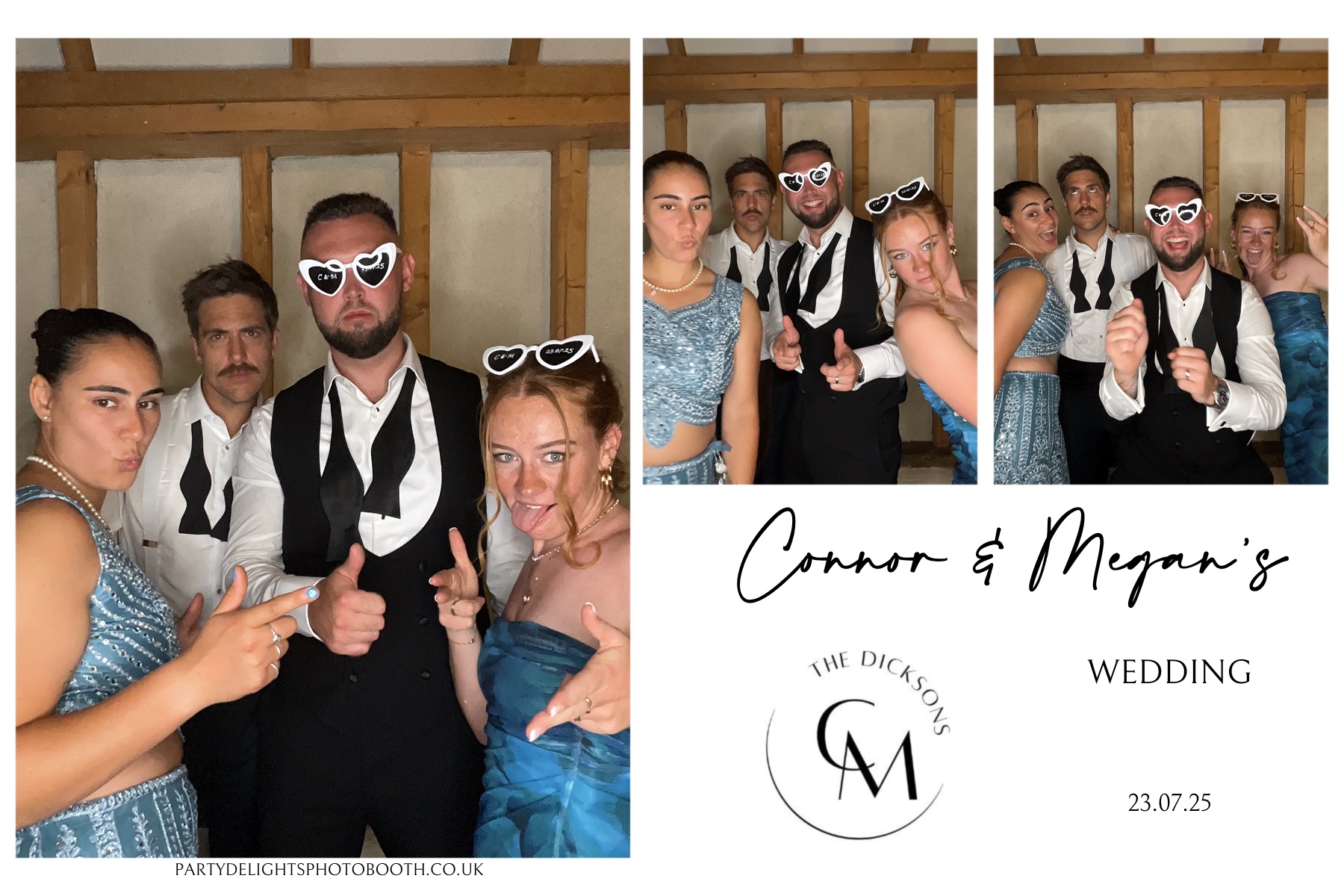 Connor and Megan's Wedding | View more photos from the event at gallery.partydelightsphotobooth.co.uk/u/PartyDelightsPhotoBooth/Connor-and-Megans-Wedding