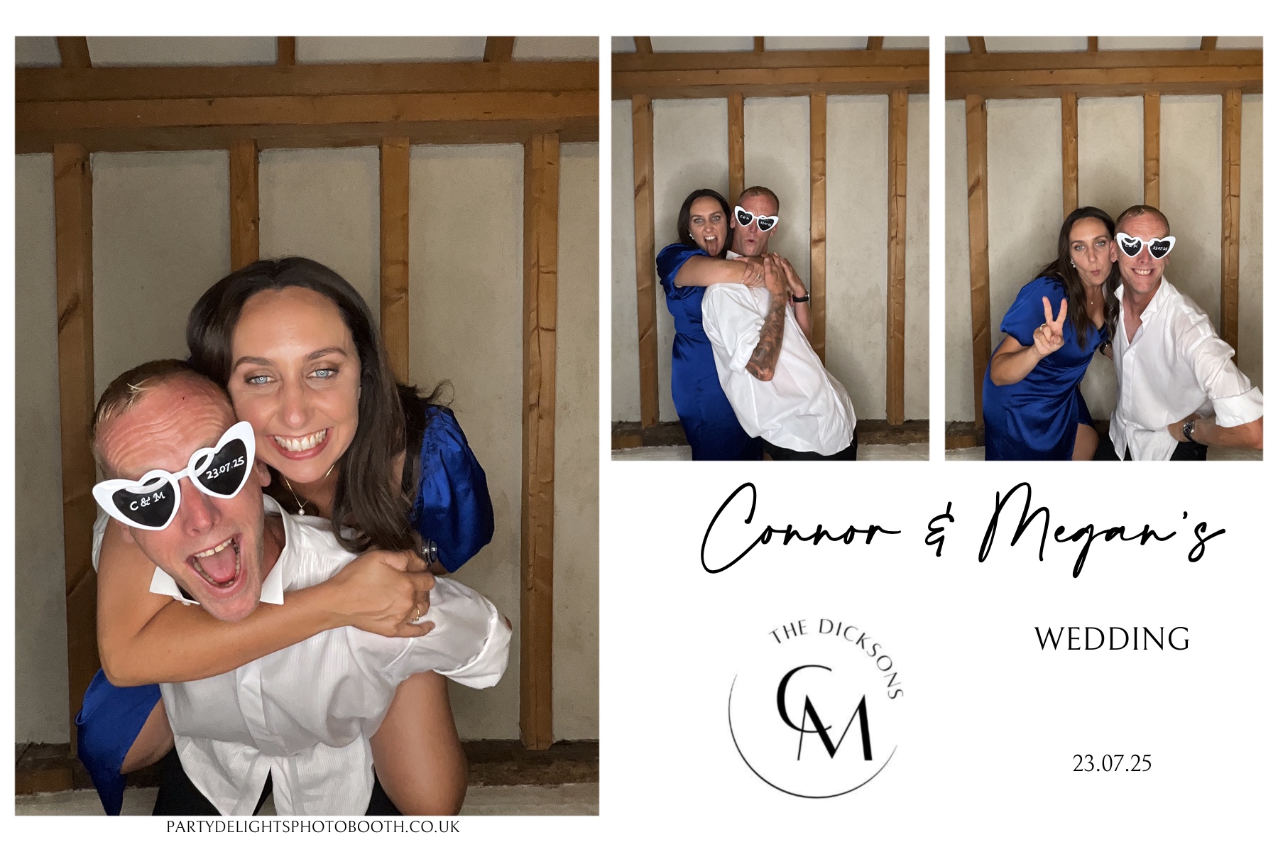 Connor and Megan's Wedding | View more photos from the event at gallery.partydelightsphotobooth.co.uk/u/PartyDelightsPhotoBooth/Connor-and-Megans-Wedding