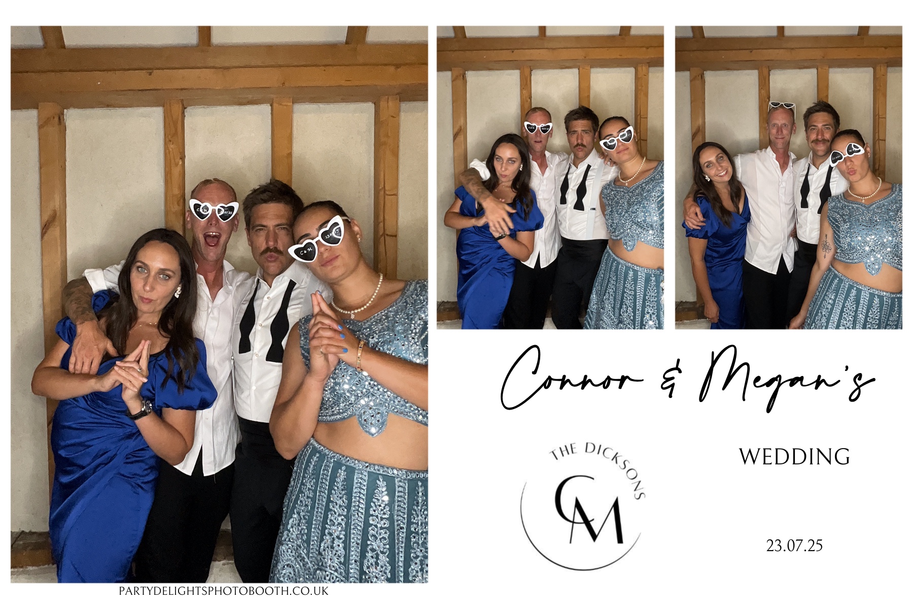 Connor and Megan's Wedding | View more photos from the event at gallery.partydelightsphotobooth.co.uk/u/PartyDelightsPhotoBooth/Connor-and-Megans-Wedding