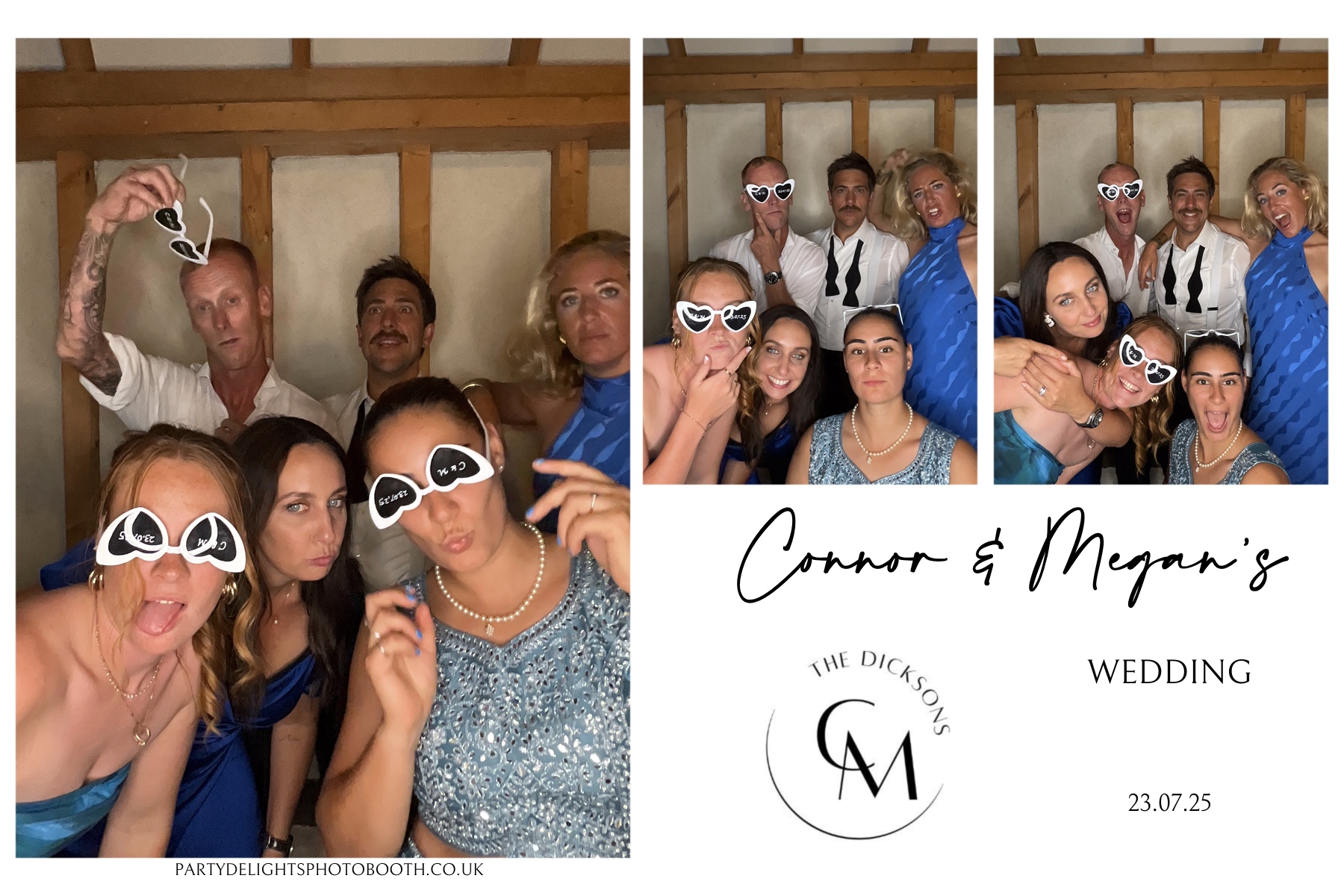 Connor and Megan's Wedding | View more photos from the event at gallery.partydelightsphotobooth.co.uk/u/PartyDelightsPhotoBooth/Connor-and-Megans-Wedding
