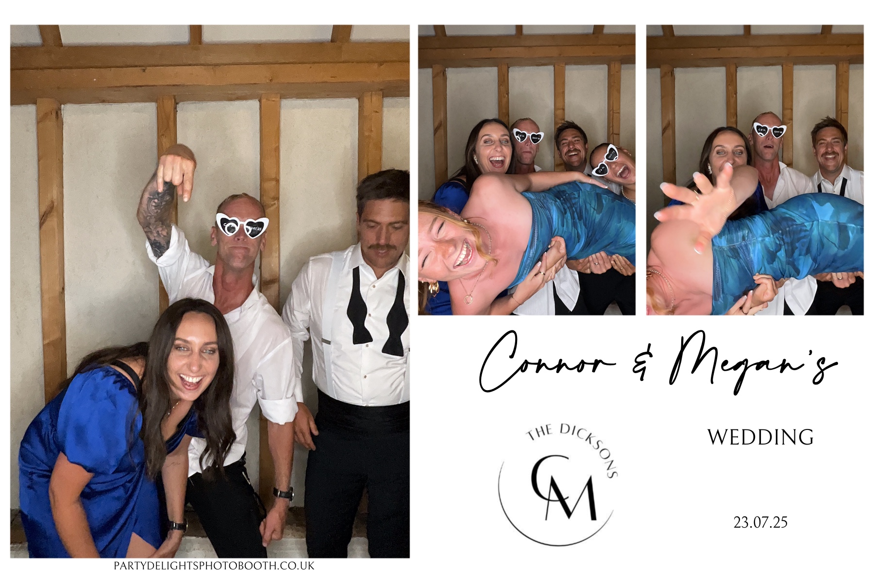 Connor and Megan's Wedding | View more photos from the event at gallery.partydelightsphotobooth.co.uk/u/PartyDelightsPhotoBooth/Connor-and-Megans-Wedding