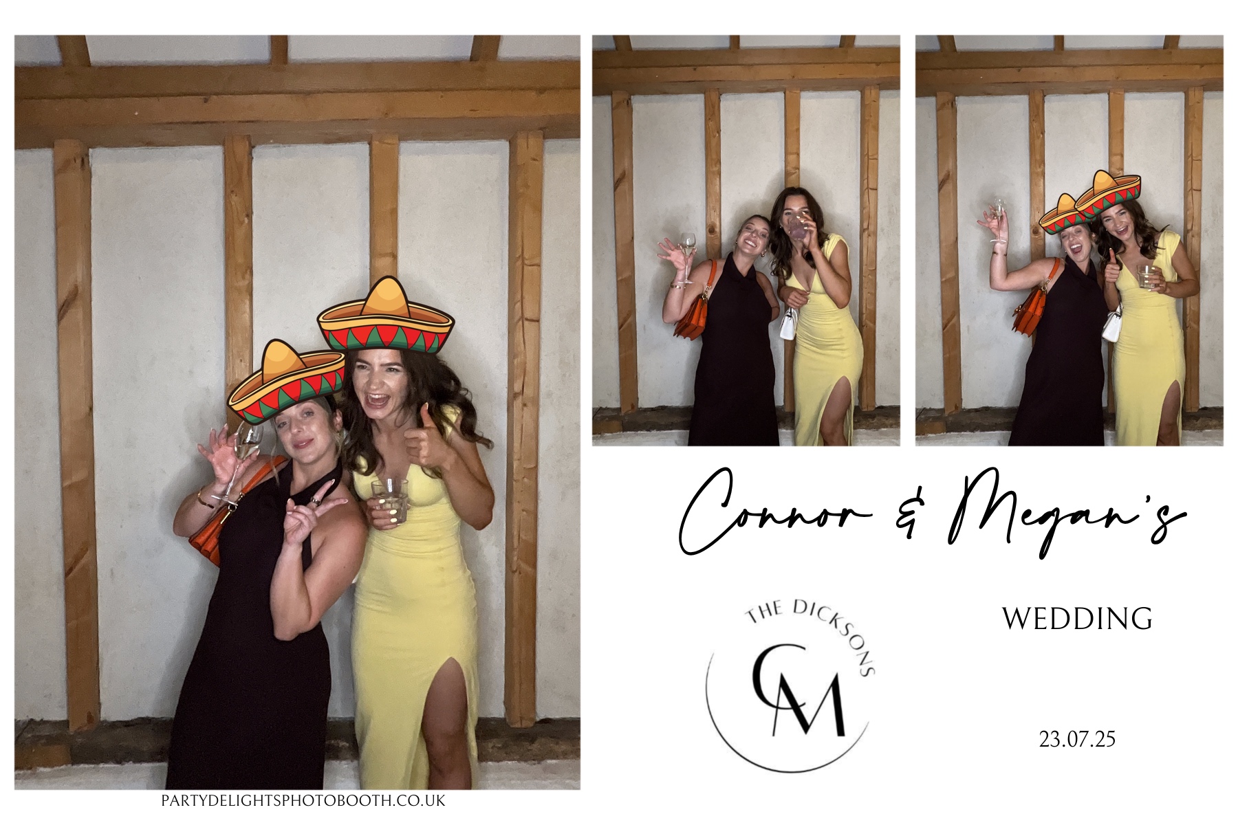 Connor and Megan's Wedding | View more photos from the event at gallery.partydelightsphotobooth.co.uk/u/PartyDelightsPhotoBooth/Connor-and-Megans-Wedding