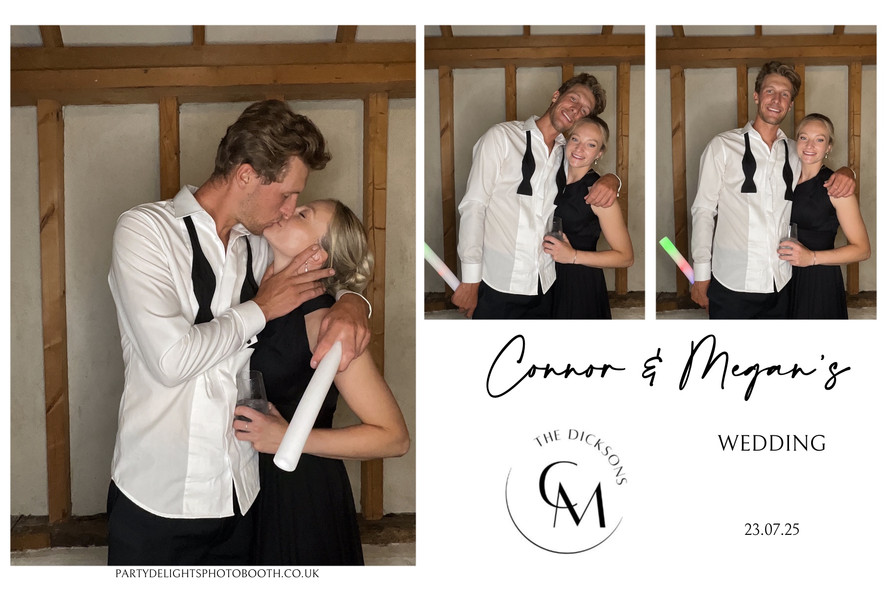Connor and Megan's Wedding | View more photos from the event at gallery.partydelightsphotobooth.co.uk/u/PartyDelightsPhotoBooth/Connor-and-Megans-Wedding