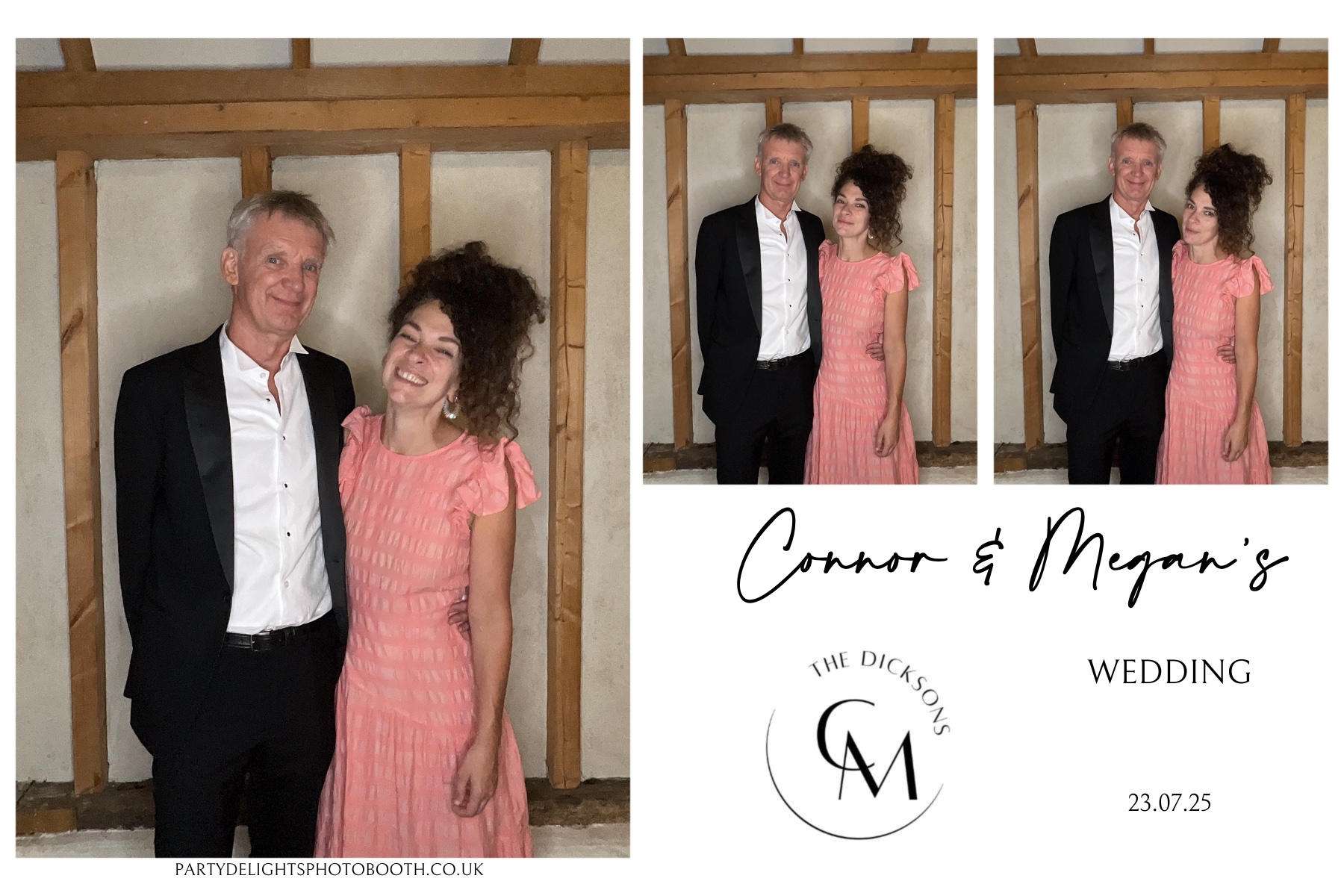 Connor and Megan's Wedding | View more photos from the event at gallery.partydelightsphotobooth.co.uk/u/PartyDelightsPhotoBooth/Connor-and-Megans-Wedding