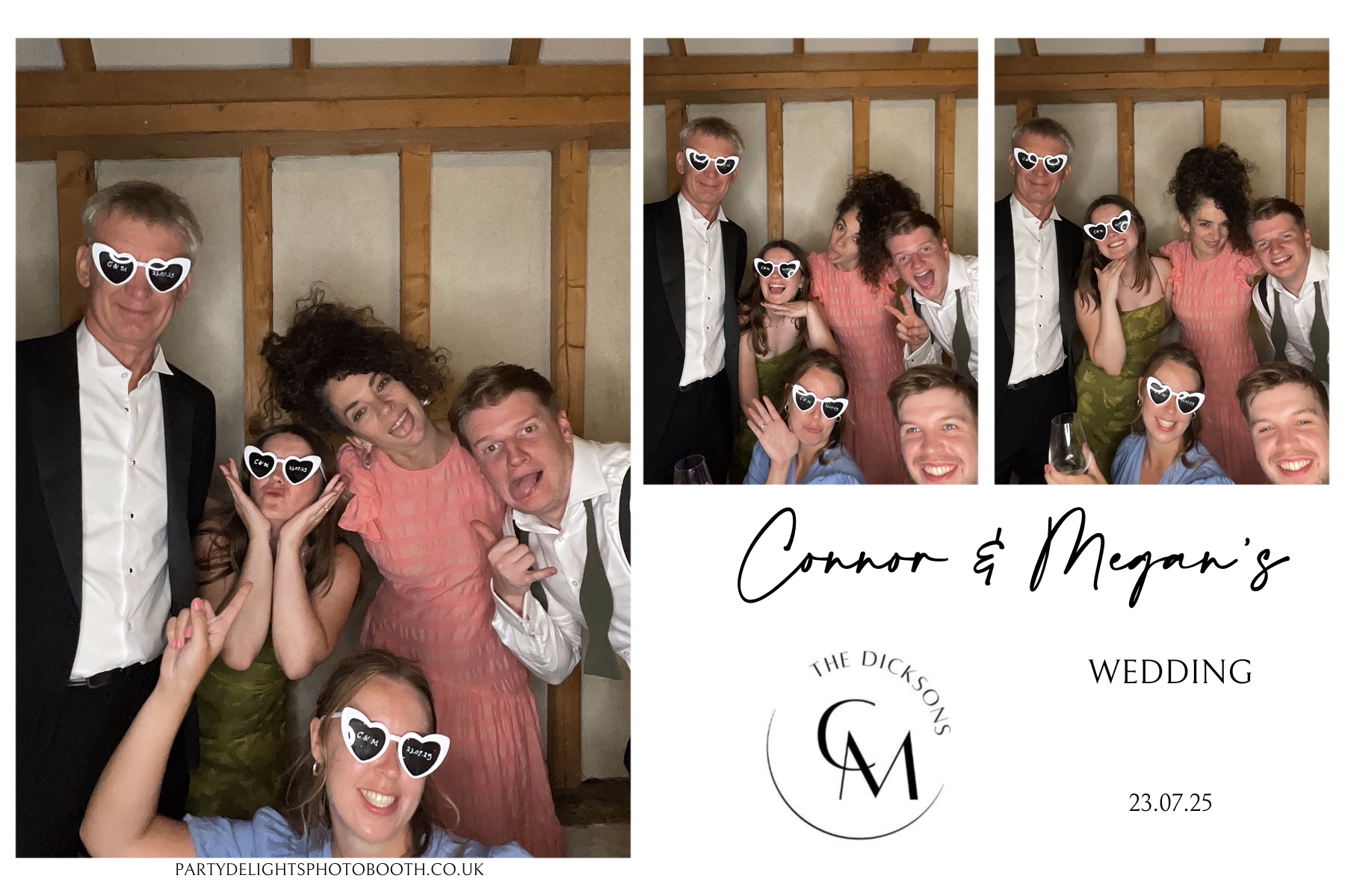 Connor and Megan's Wedding | View more photos from the event at gallery.partydelightsphotobooth.co.uk/u/PartyDelightsPhotoBooth/Connor-and-Megans-Wedding