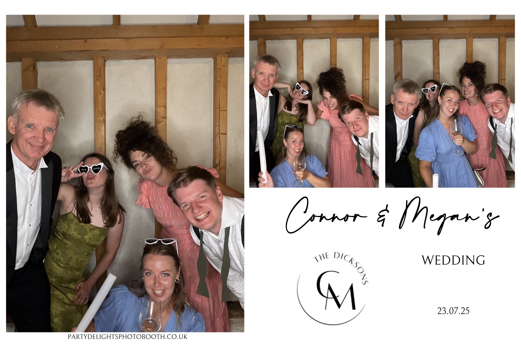 Connor and Megan's Wedding | View more photos from the event at gallery.partydelightsphotobooth.co.uk/u/PartyDelightsPhotoBooth/Connor-and-Megans-Wedding