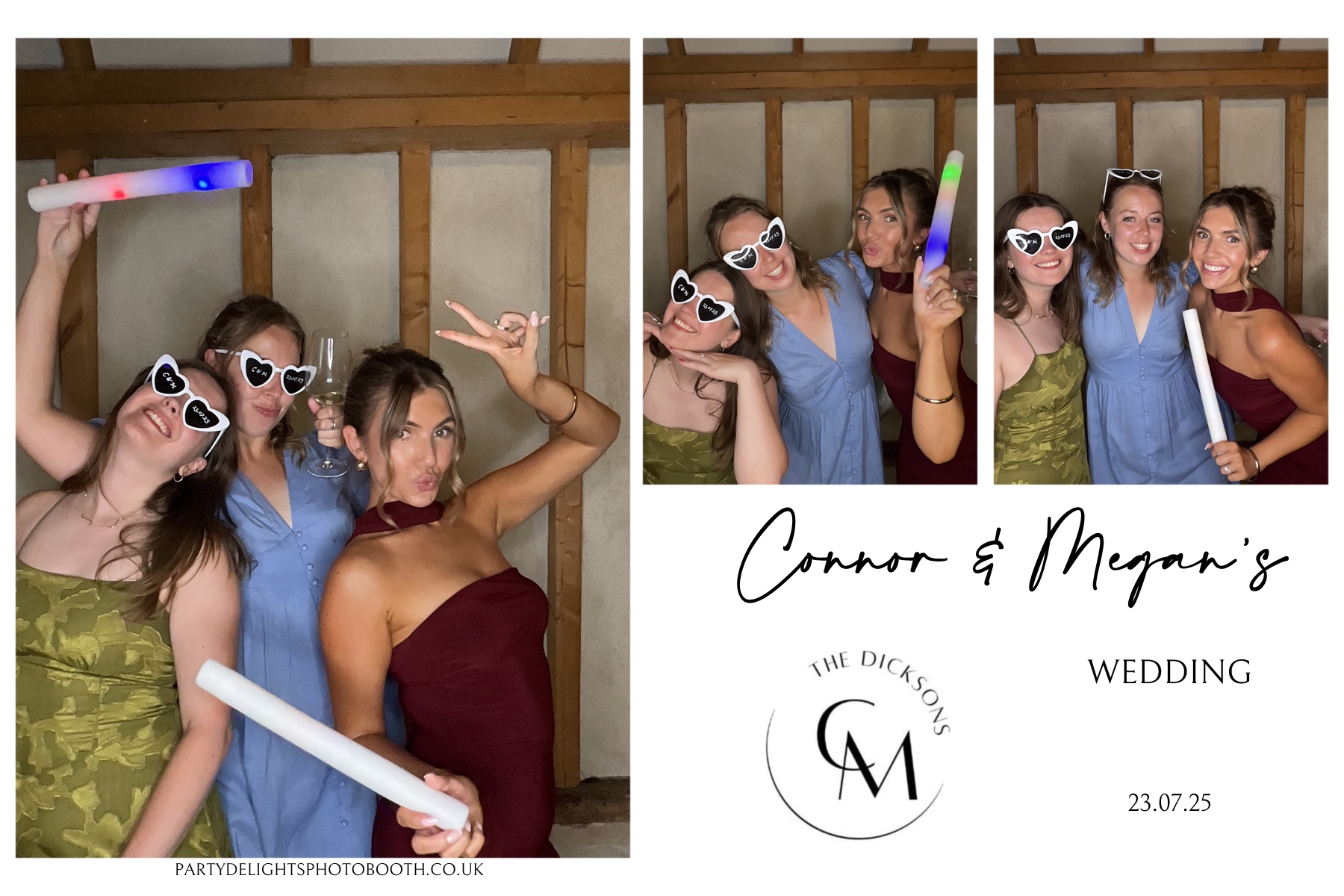 Connor and Megan's Wedding | View more photos from the event at gallery.partydelightsphotobooth.co.uk/u/PartyDelightsPhotoBooth/Connor-and-Megans-Wedding
