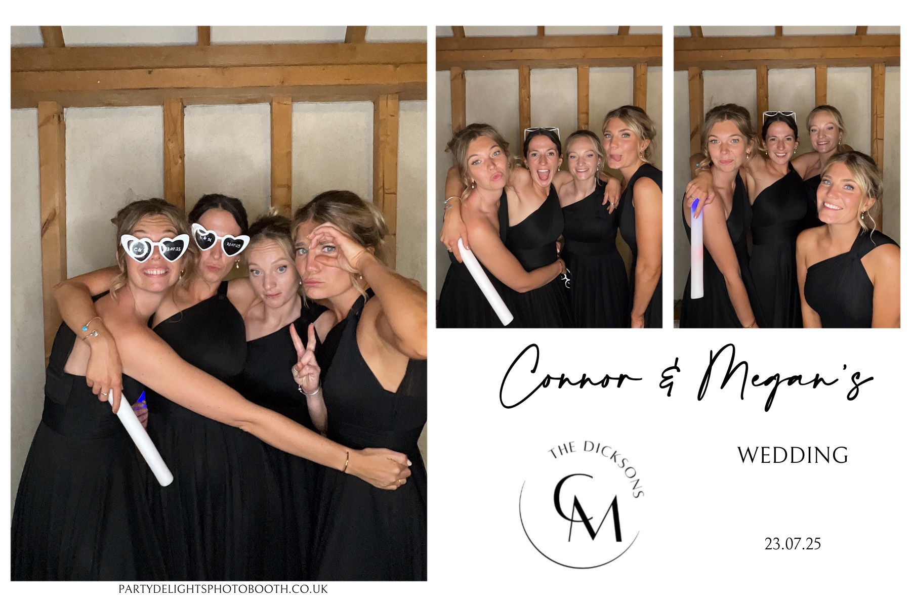 Connor and Megan's Wedding | View more photos from the event at gallery.partydelightsphotobooth.co.uk/u/PartyDelightsPhotoBooth/Connor-and-Megans-Wedding