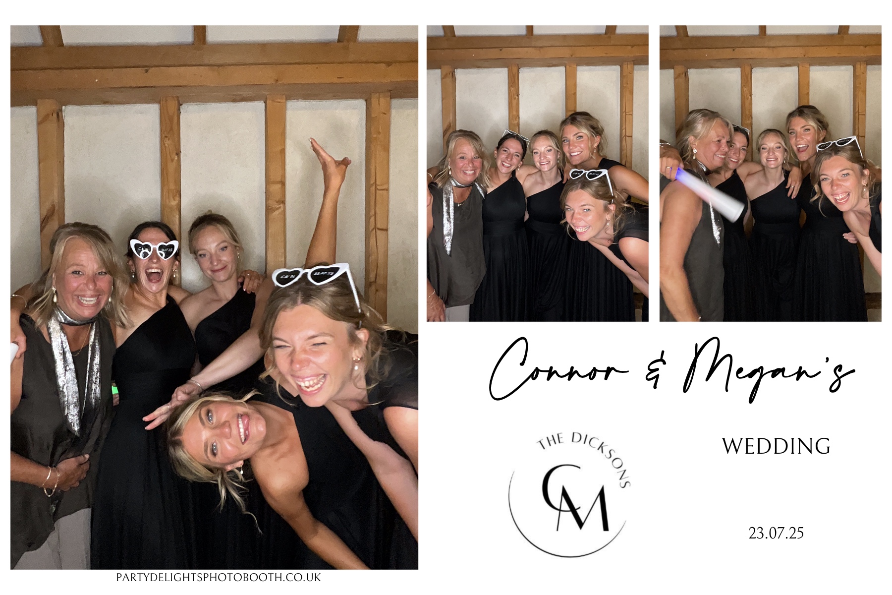 Connor and Megan's Wedding | View more photos from the event at gallery.partydelightsphotobooth.co.uk/u/PartyDelightsPhotoBooth/Connor-and-Megans-Wedding