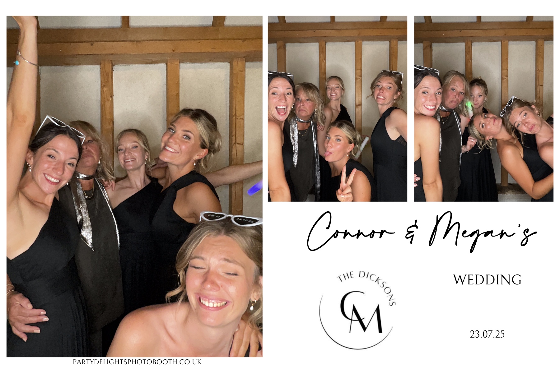 Connor and Megan's Wedding | View more photos from the event at gallery.partydelightsphotobooth.co.uk/u/PartyDelightsPhotoBooth/Connor-and-Megans-Wedding