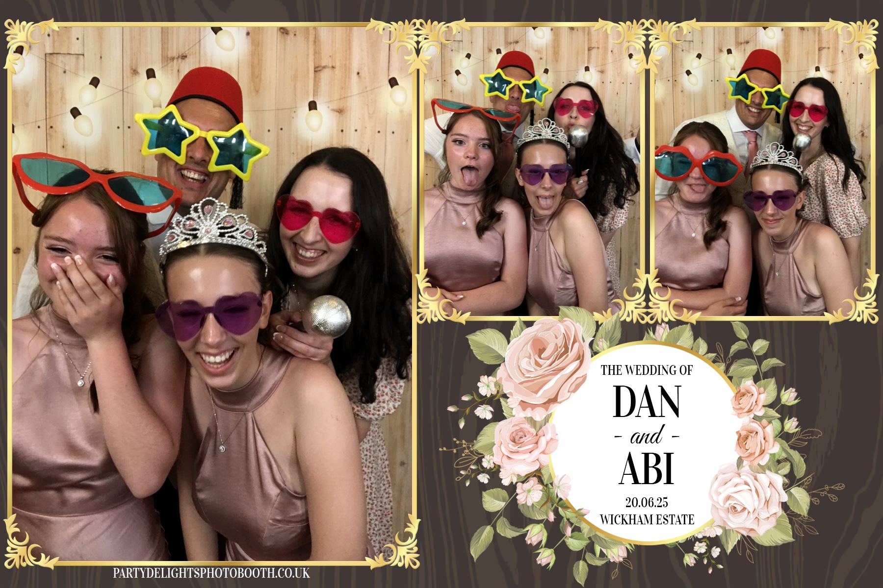 Dan and Abi's Wedding | View more photos from the event at gallery.partydelightsphotobooth.co.uk/u/PartyDelightsPhotoBooth/Dan-and-Abis-Wedding