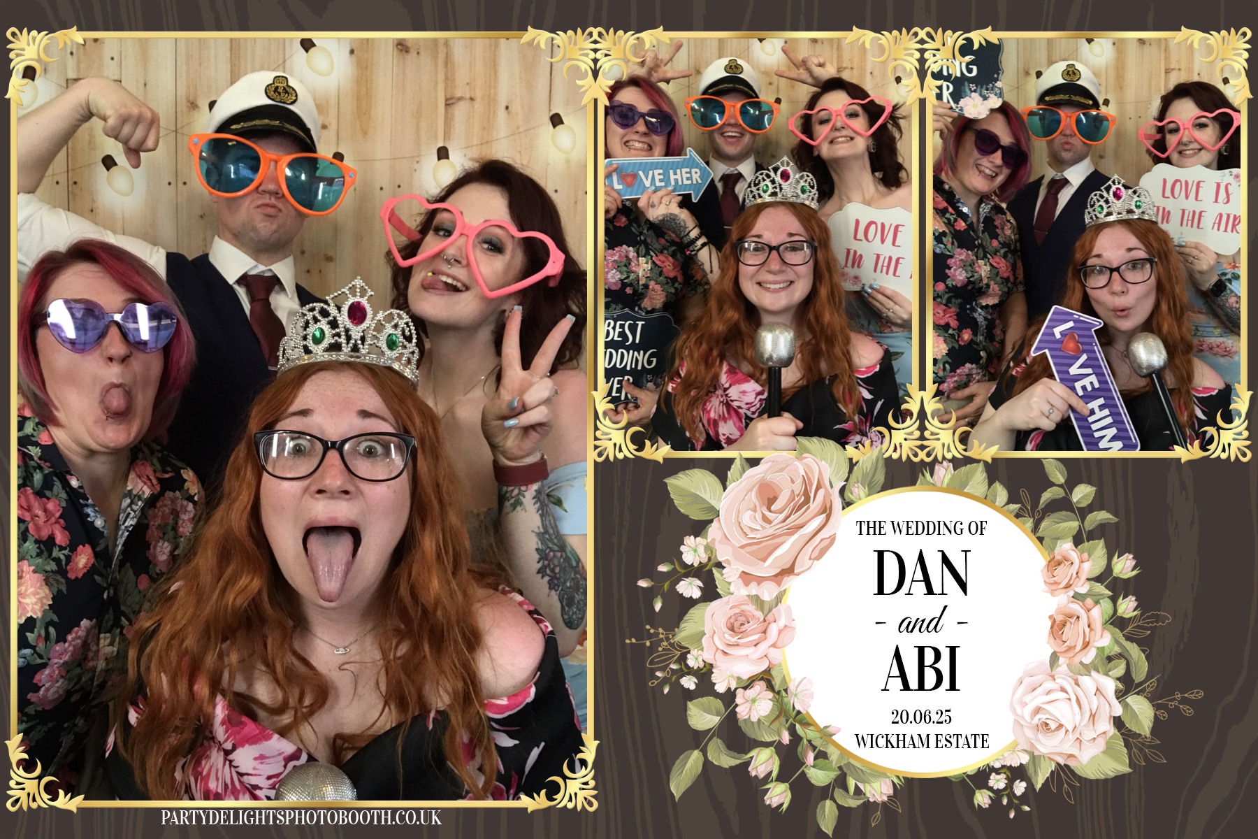 Dan and Abi's Wedding | View more photos from the event at gallery.partydelightsphotobooth.co.uk/u/PartyDelightsPhotoBooth/Dan-and-Abis-Wedding