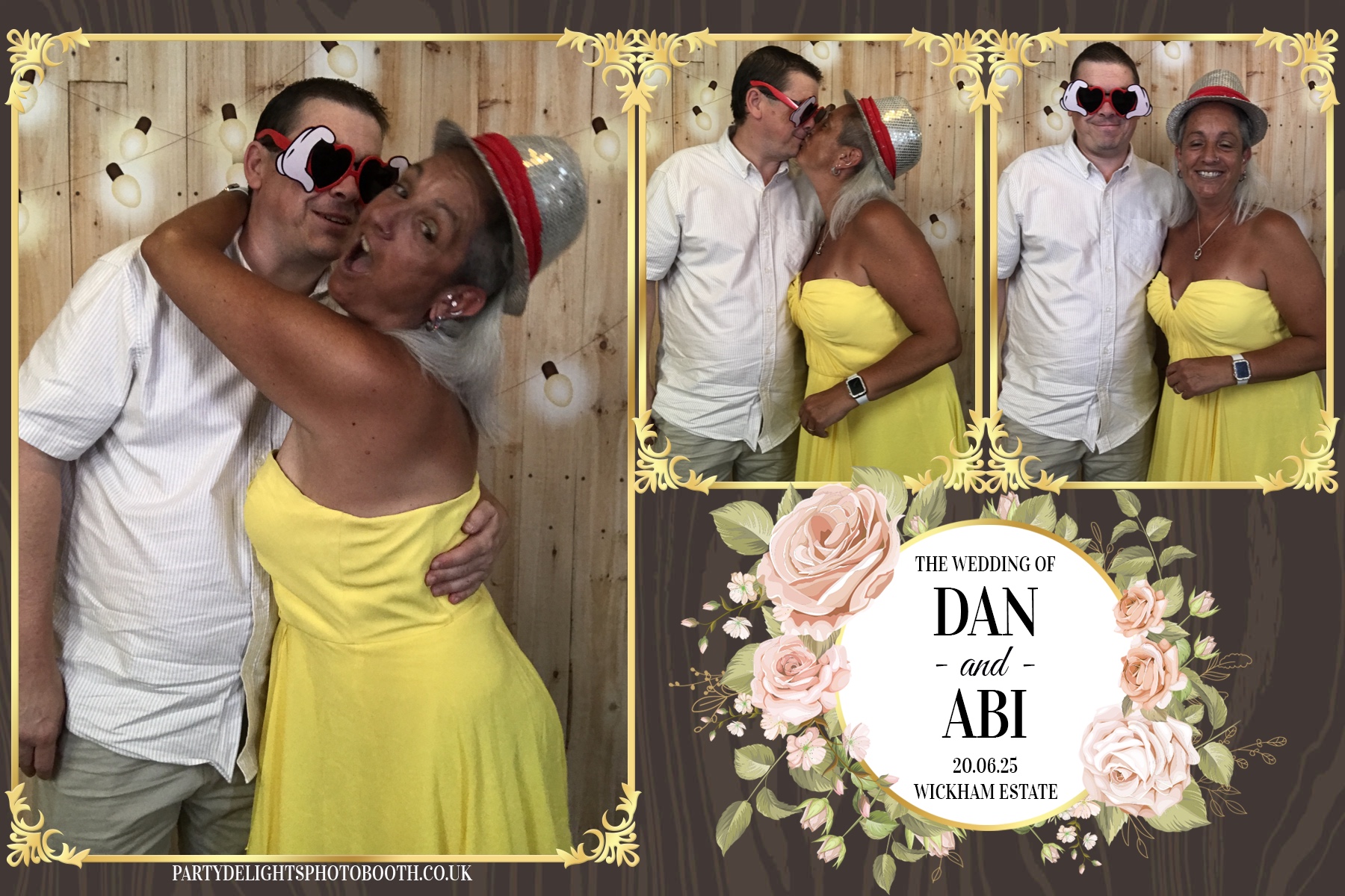 Dan and Abi's Wedding | View more photos from the event at gallery.partydelightsphotobooth.co.uk/u/PartyDelightsPhotoBooth/Dan-and-Abis-Wedding