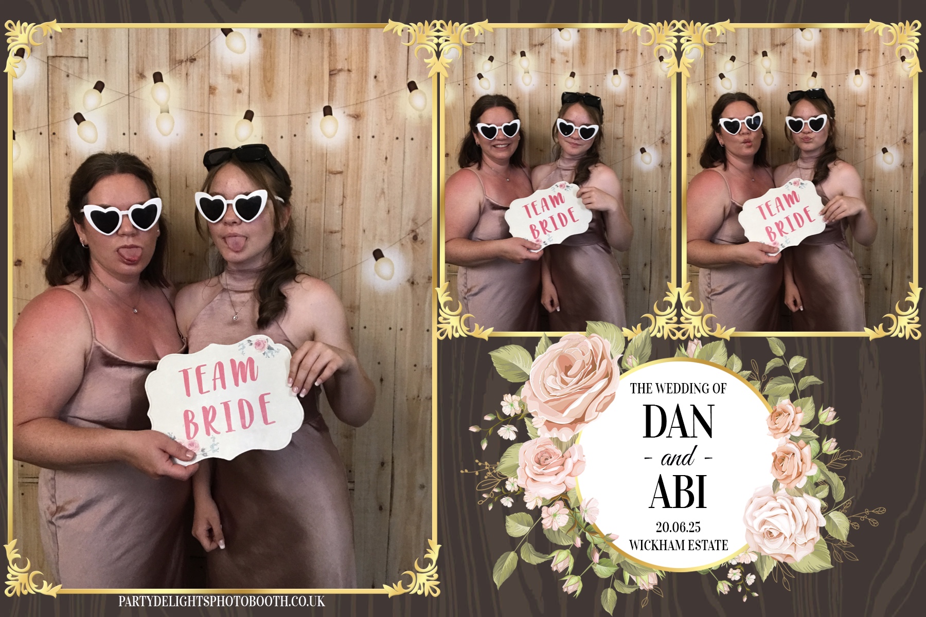 Dan and Abi's Wedding | View more photos from the event at gallery.partydelightsphotobooth.co.uk/u/PartyDelightsPhotoBooth/Dan-and-Abis-Wedding