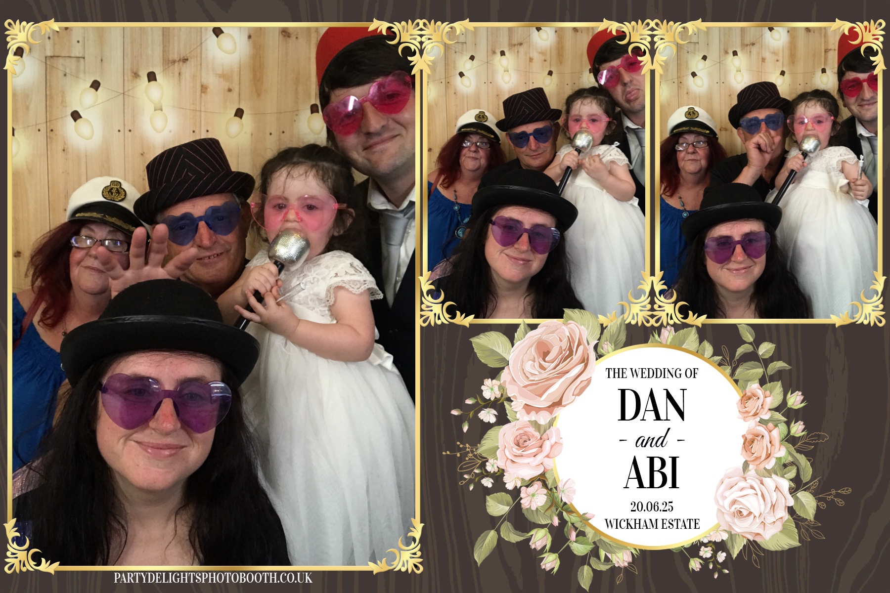 Dan and Abi's Wedding | View more photos from the event at gallery.partydelightsphotobooth.co.uk/u/PartyDelightsPhotoBooth/Dan-and-Abis-Wedding