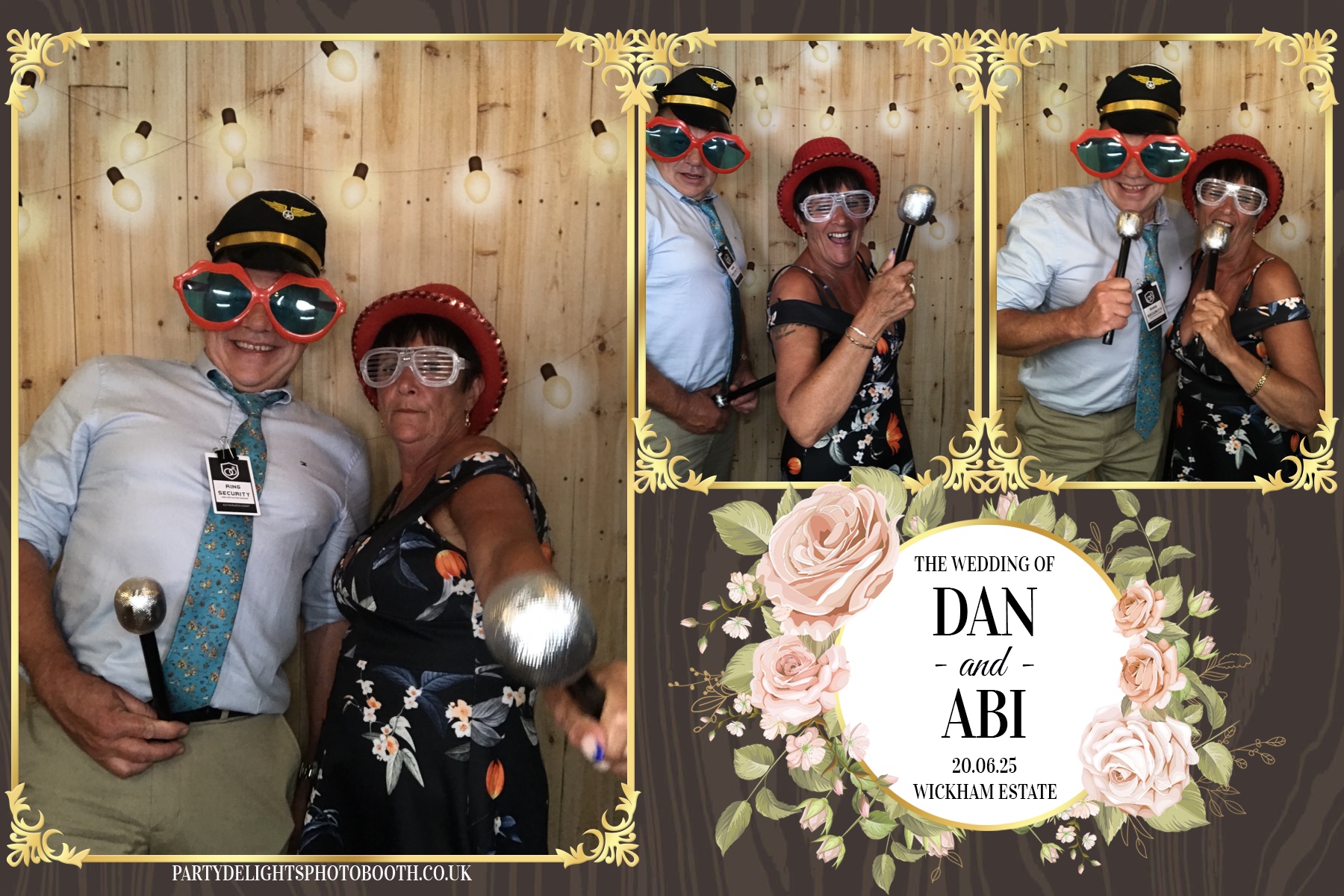 Dan and Abi's Wedding | View more photos from the event at gallery.partydelightsphotobooth.co.uk/u/PartyDelightsPhotoBooth/Dan-and-Abis-Wedding