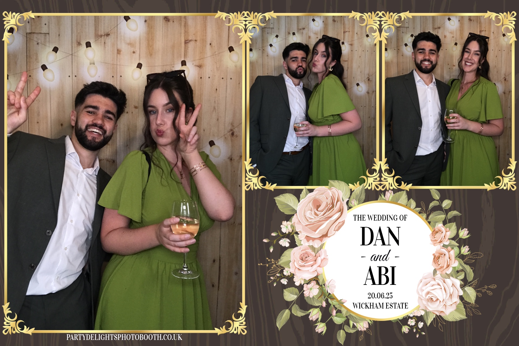 Dan and Abi's Wedding | View more photos from the event at gallery.partydelightsphotobooth.co.uk/u/PartyDelightsPhotoBooth/Dan-and-Abis-Wedding
