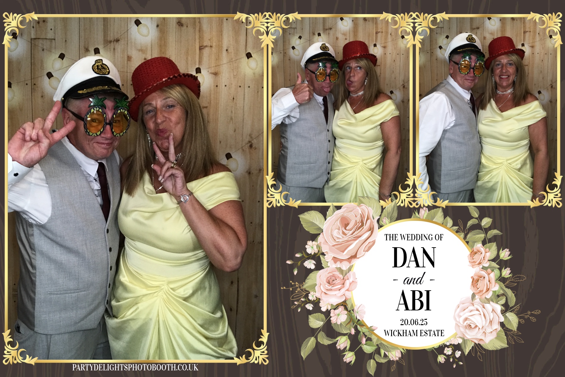 Dan and Abi's Wedding | View more photos from the event at gallery.partydelightsphotobooth.co.uk/u/PartyDelightsPhotoBooth/Dan-and-Abis-Wedding