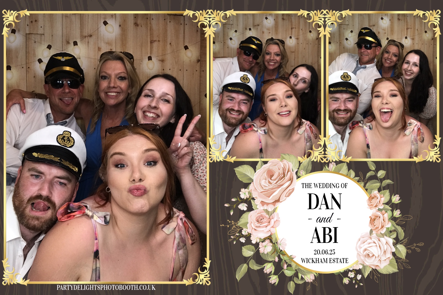 Dan and Abi's Wedding | View more photos from the event at gallery.partydelightsphotobooth.co.uk/u/PartyDelightsPhotoBooth/Dan-and-Abis-Wedding