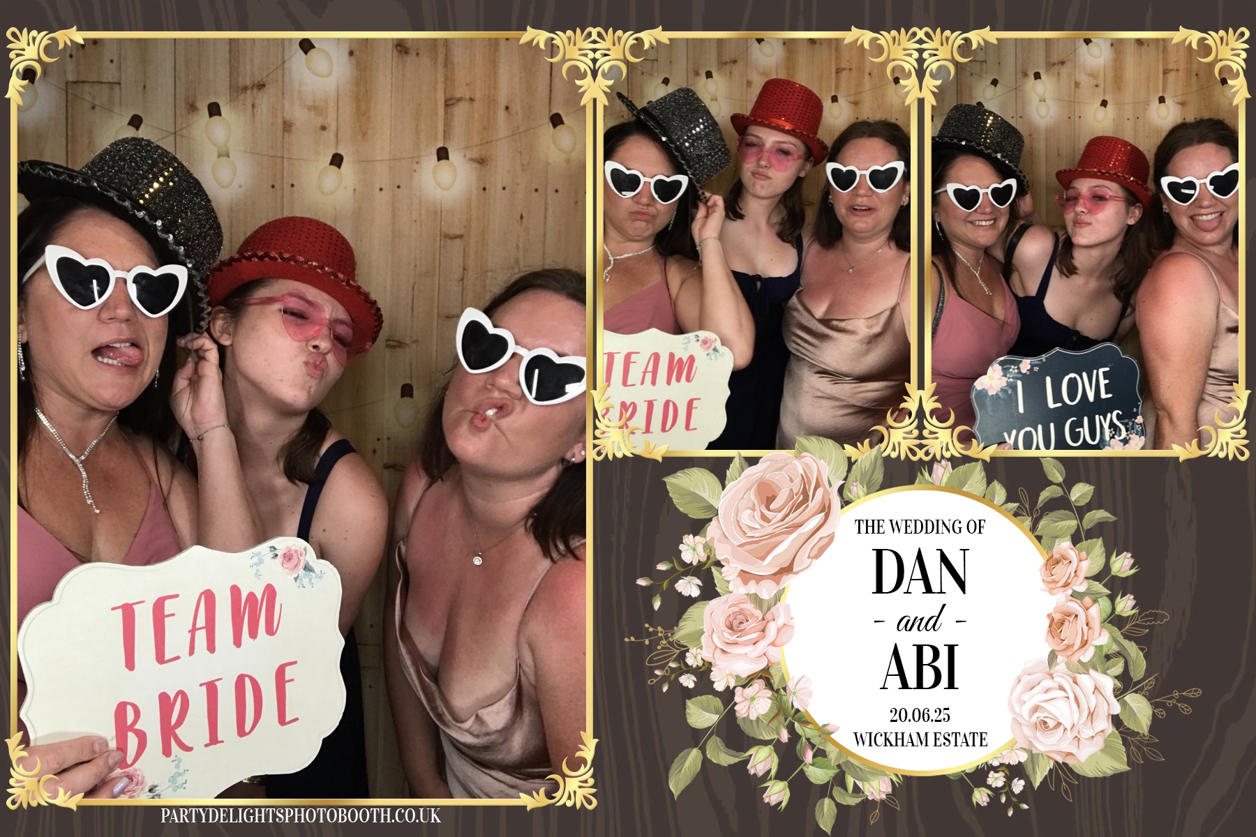 Dan and Abi's Wedding | View more photos from the event at gallery.partydelightsphotobooth.co.uk/u/PartyDelightsPhotoBooth/Dan-and-Abis-Wedding