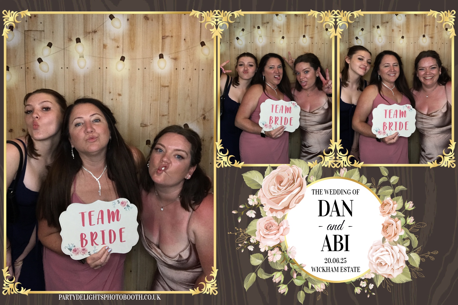 Dan and Abi's Wedding | View more photos from the event at gallery.partydelightsphotobooth.co.uk/u/PartyDelightsPhotoBooth/Dan-and-Abis-Wedding