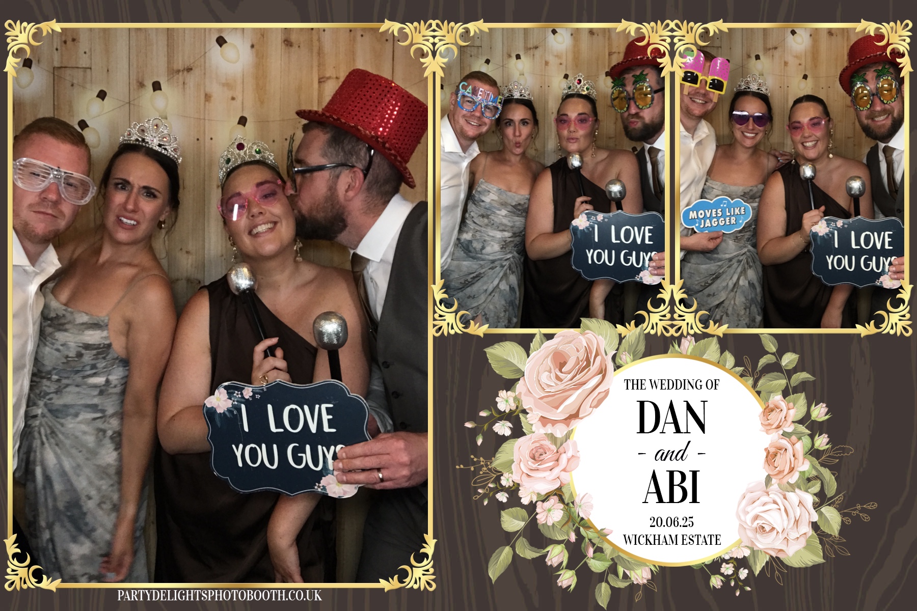 Dan and Abi's Wedding | View more photos from the event at gallery.partydelightsphotobooth.co.uk/u/PartyDelightsPhotoBooth/Dan-and-Abis-Wedding