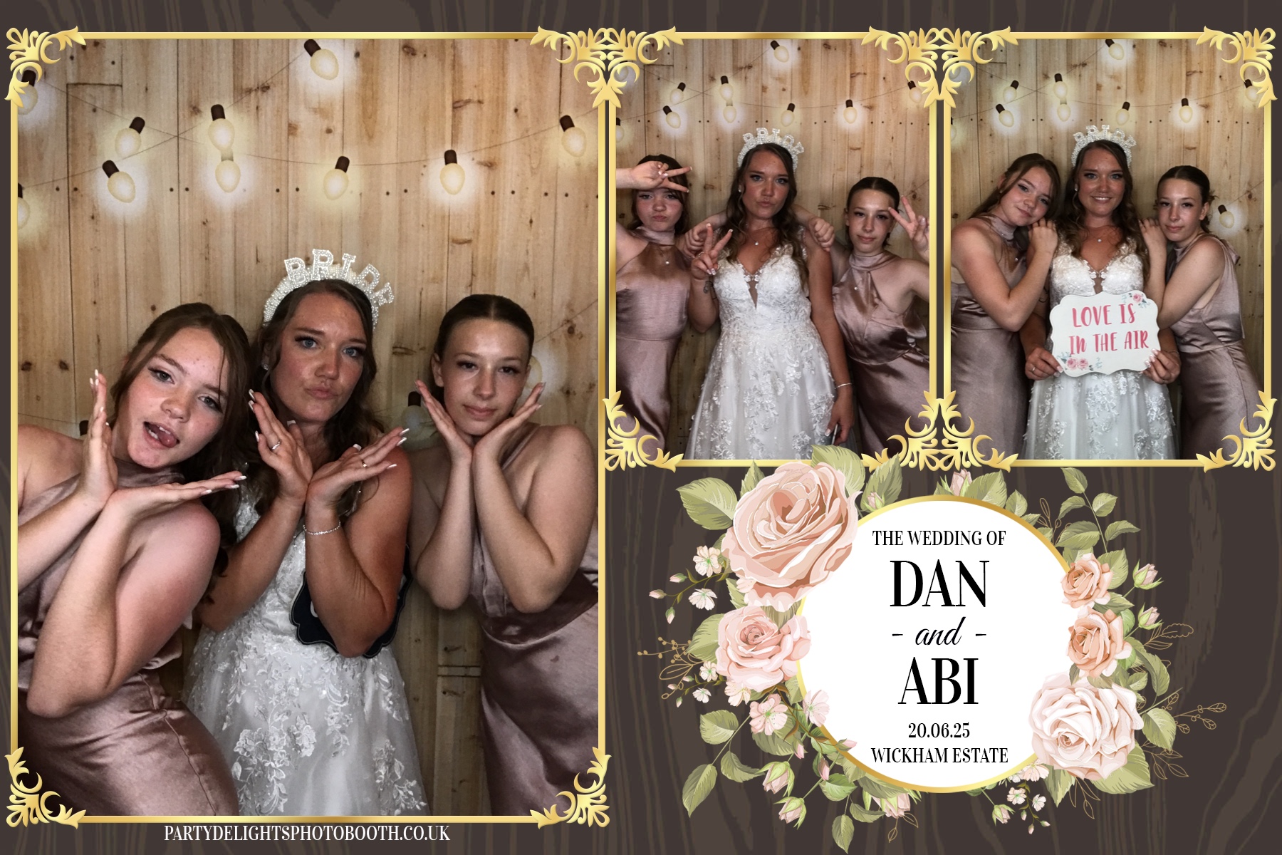 Dan and Abi's Wedding | View more photos from the event at gallery.partydelightsphotobooth.co.uk/u/PartyDelightsPhotoBooth/Dan-and-Abis-Wedding
