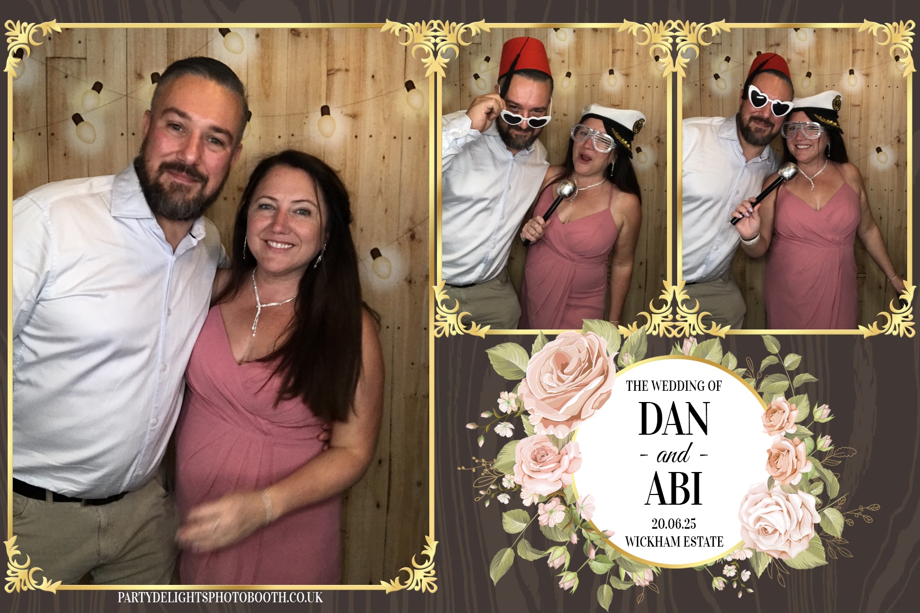 Dan and Abi's Wedding | View more photos from the event at gallery.partydelightsphotobooth.co.uk/u/PartyDelightsPhotoBooth/Dan-and-Abis-Wedding